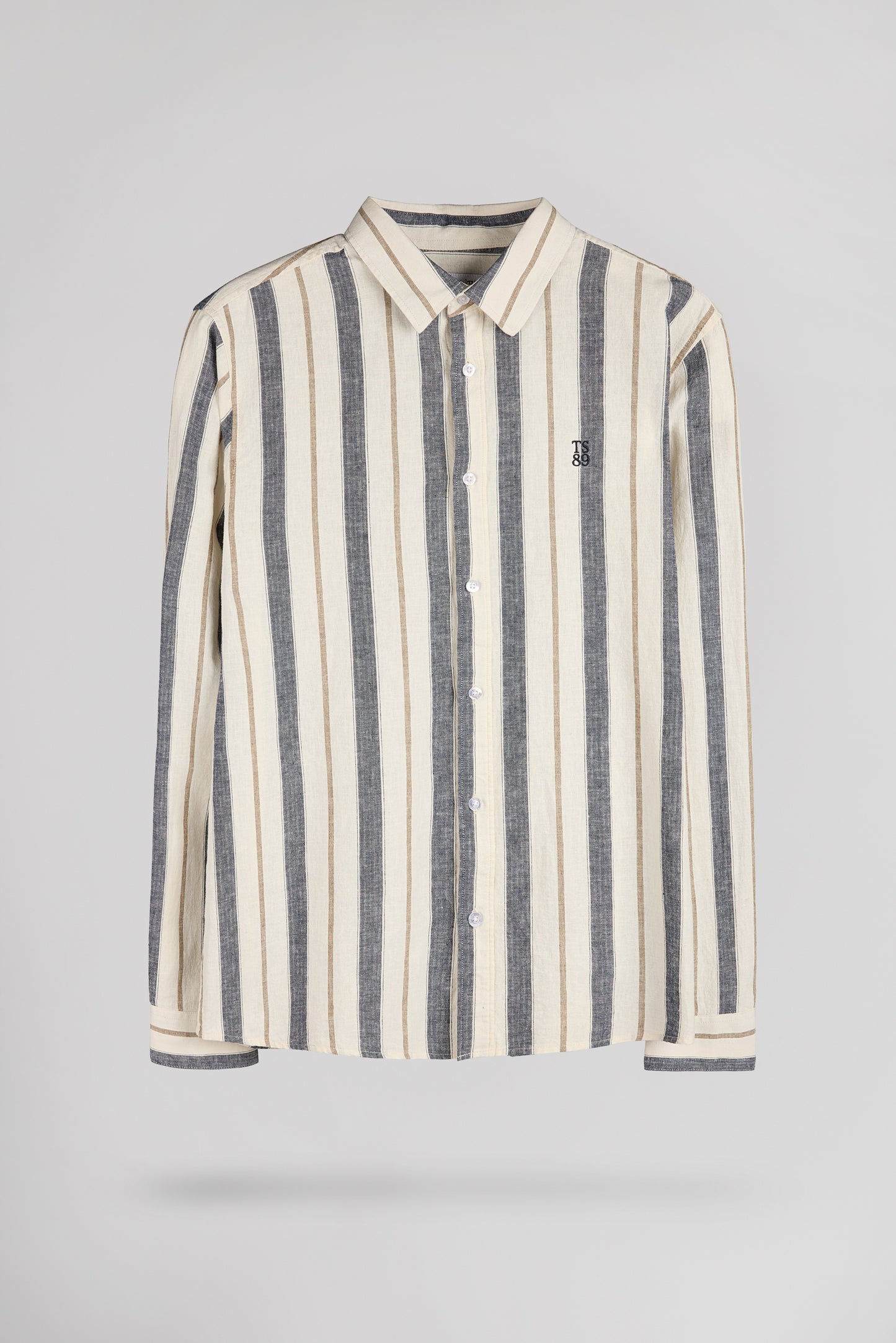 Chemise C-DARIUS ML DARK NAVY - Teddy Smith