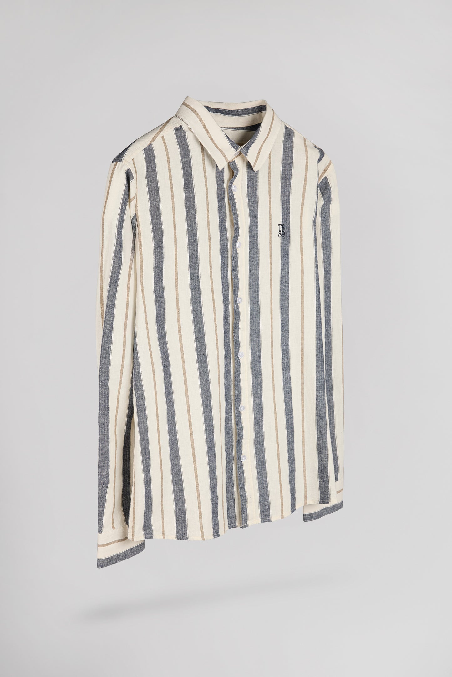 Chemise C-DARIUS ML DARK NAVY - Teddy Smith