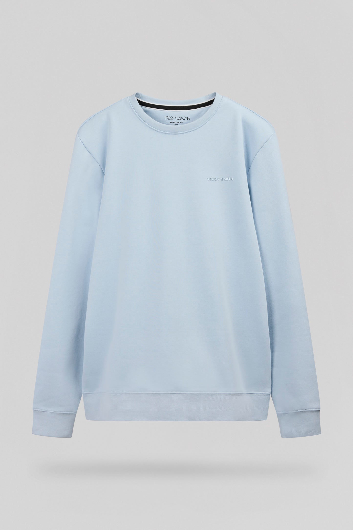Sweat col rond S-NARK RC PASTEL BLUE - Teddy Smith