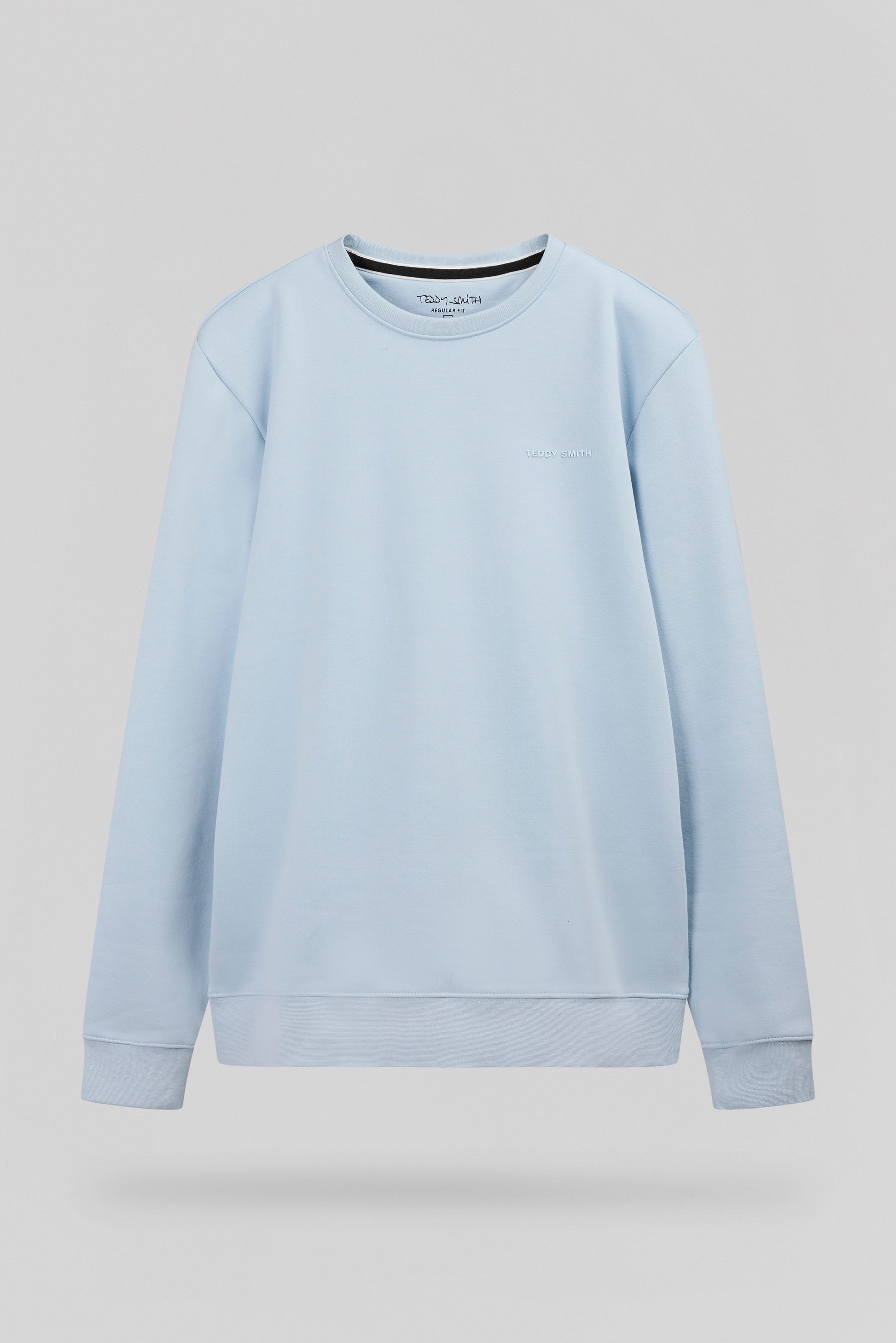 Sweat col rond S-NARK RC PASTEL BLUE - Teddy Smith