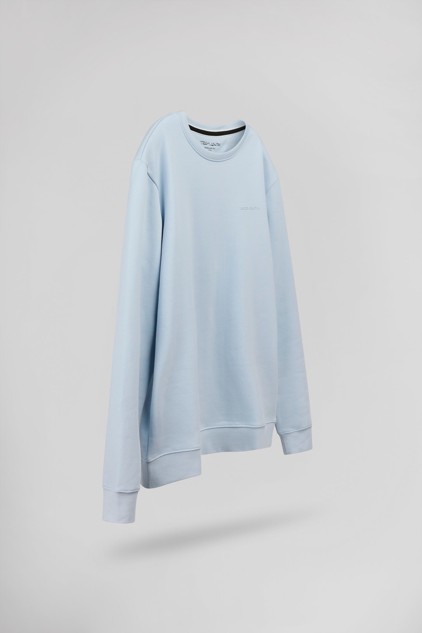 Sweat col rond S-NARK RC PASTEL BLUE - Teddy Smith