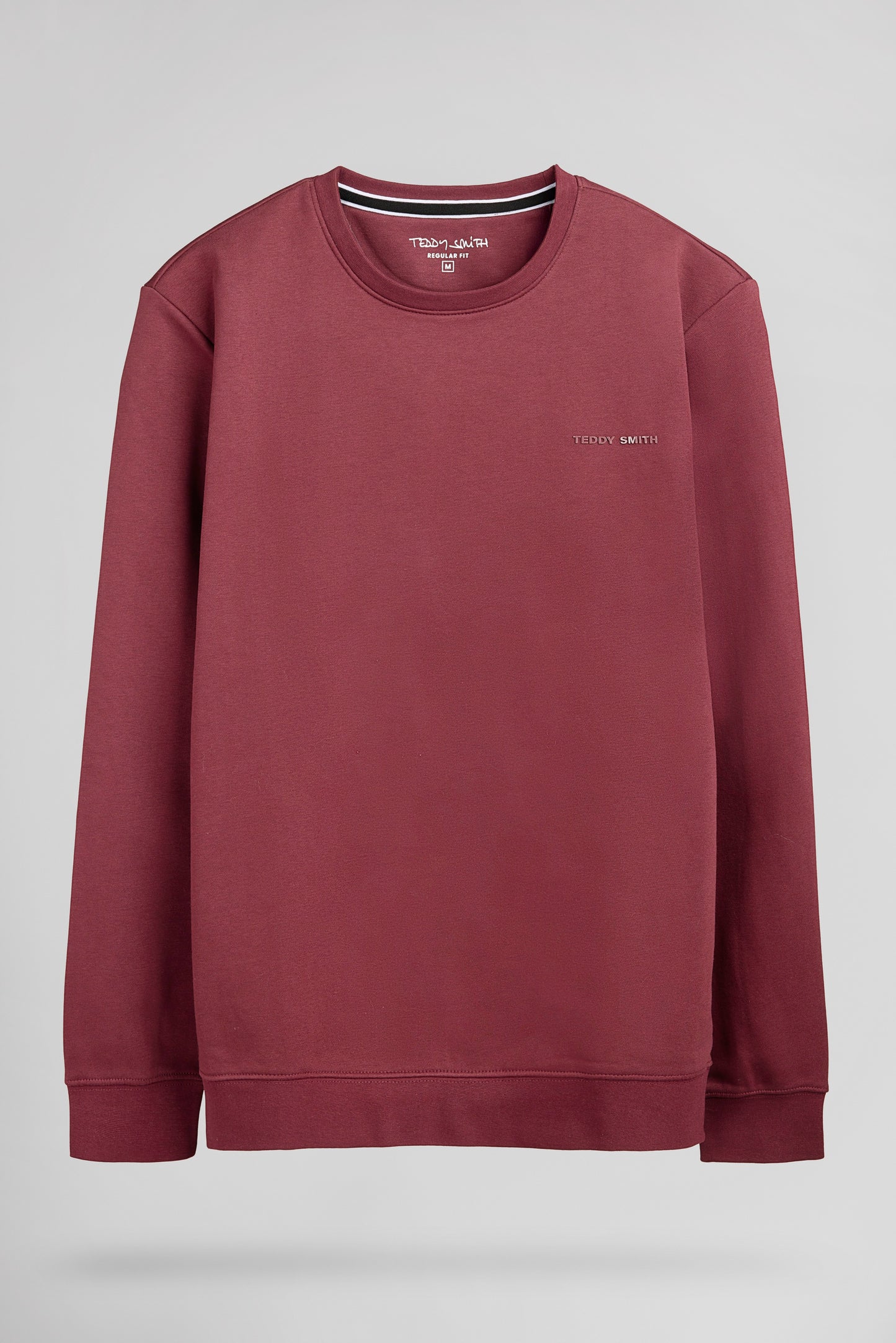 Sweat col rond S-NARK RC FRAMBOISE FONCE - Teddy Smith