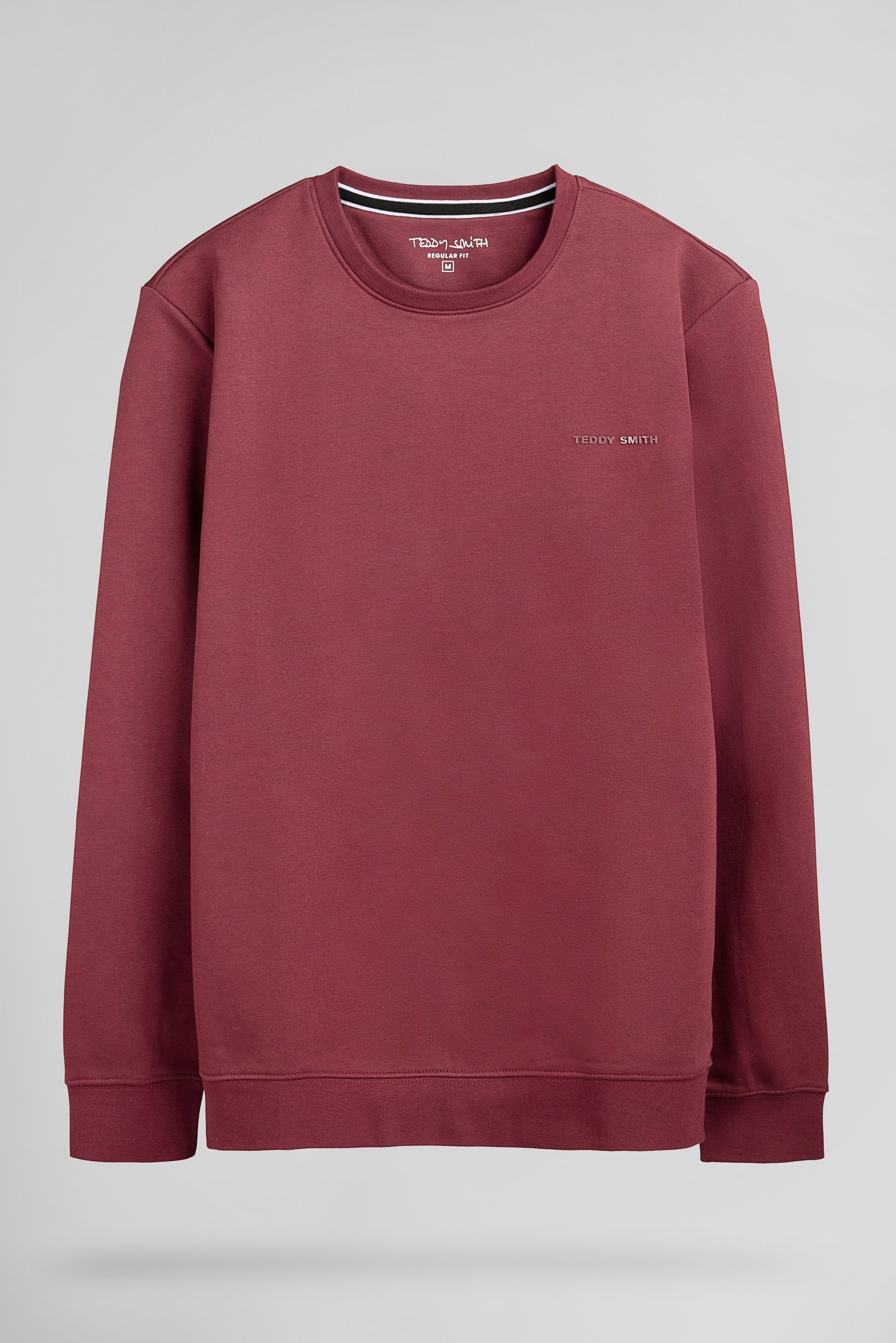 Sweat col rond S-NARK RC FRAMBOISE FONCE - Teddy Smith