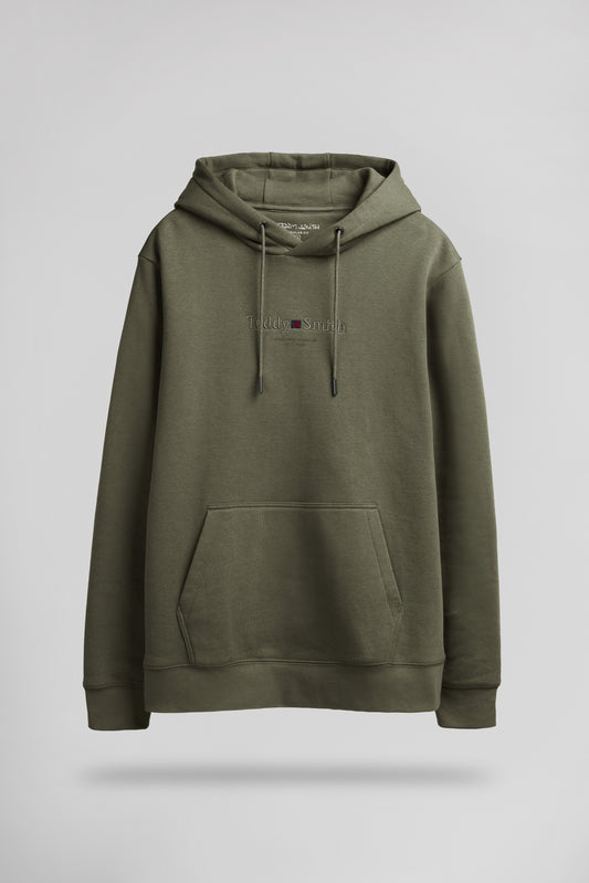 Achat Sweat à capuche S-JIM HOODY DUSTY KAKI - Teddy Smith