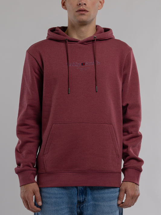 Achat Sweat S-JIM HOODY FRAMBOISE FONCE - Teddy Smith