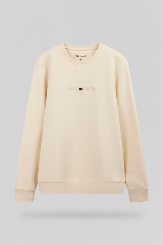 Achat Sweat ras-du-cou S-JIM RC NATUREL - Teddy Smith
