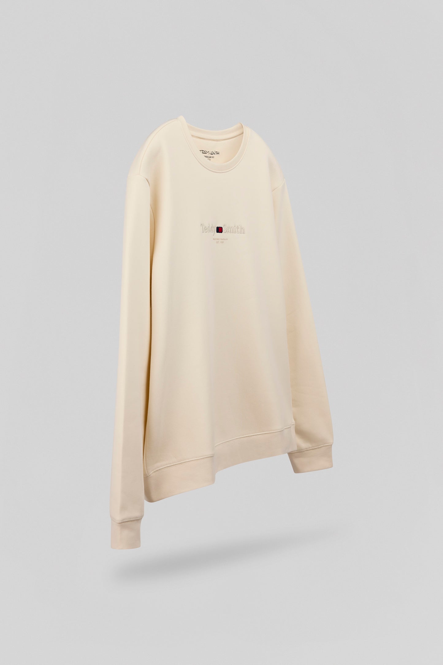 Sweat ras-du-cou S-JIM RC NATUREL - Teddy Smith