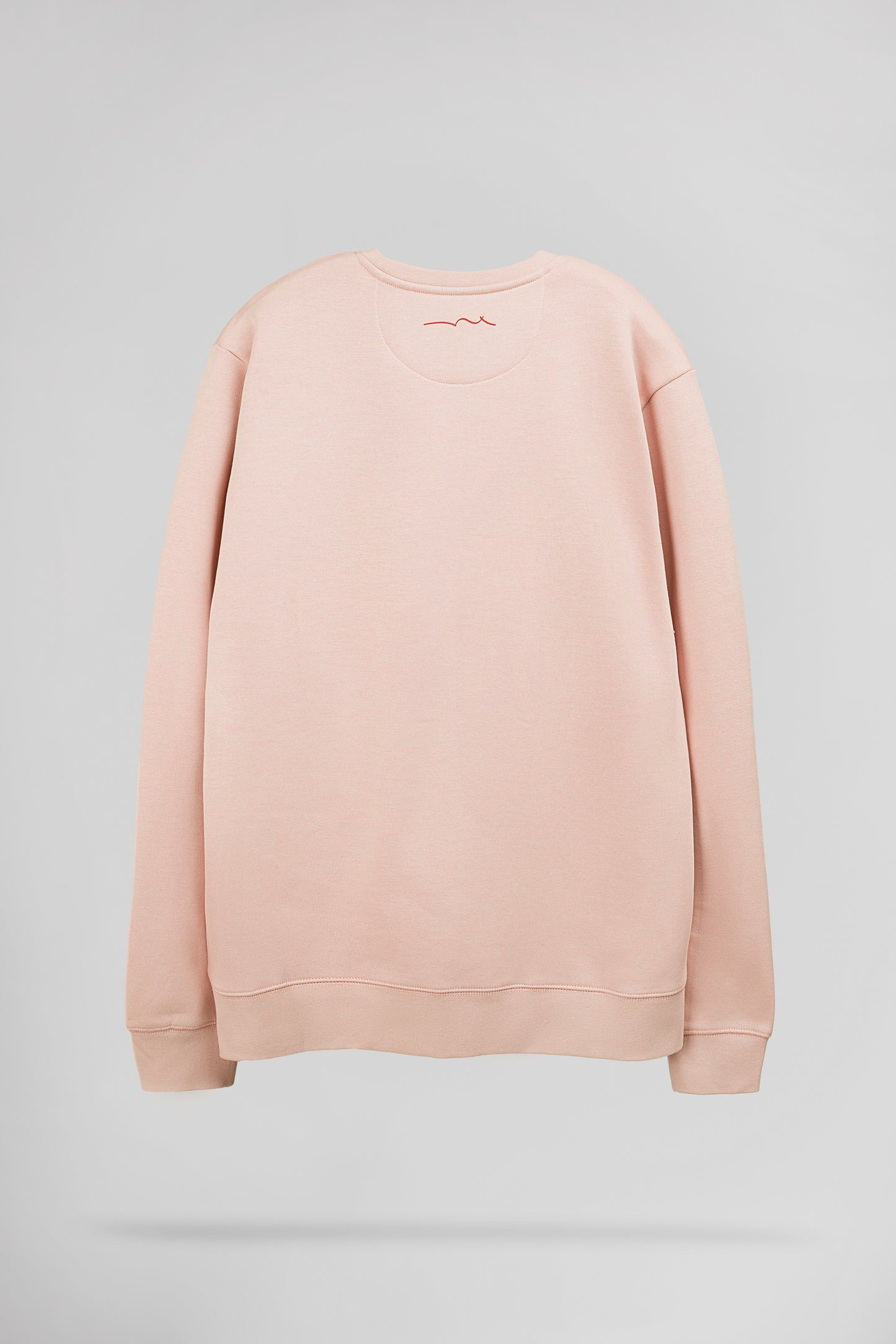 Sweat ras-du-cou S-JIM RC ROSE PASTEL - Teddy Smith