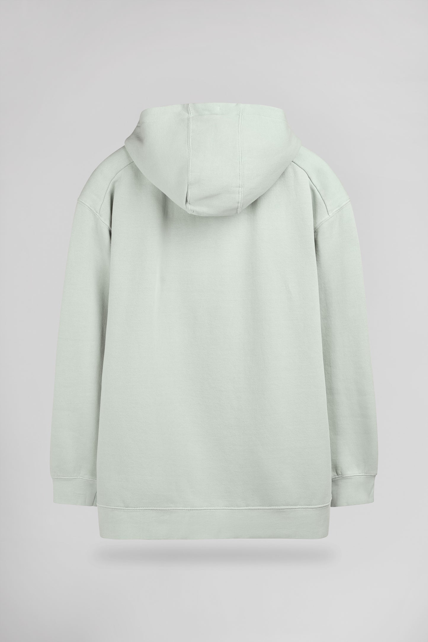 Sweat à capuche ample S-NATEO HOODY VERT SAUGE - Teddy Smith
