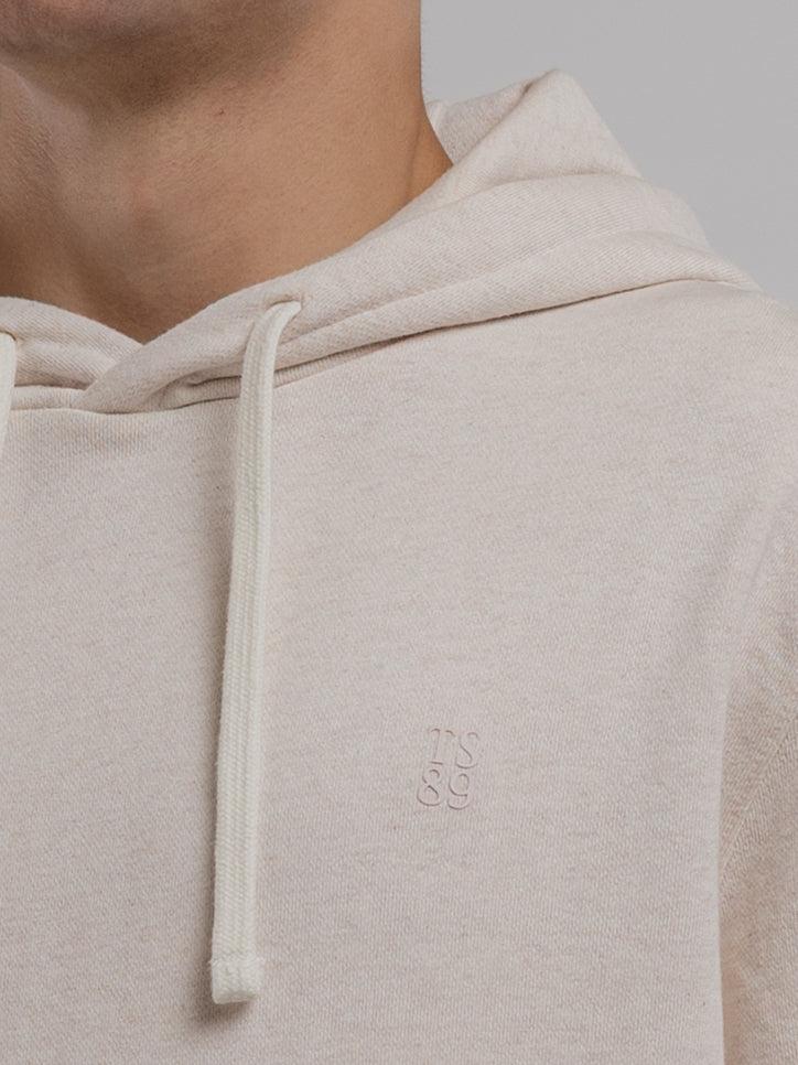 Sweat S-NARVIK HOODY CREAM GRINDLE - Teddy Smith