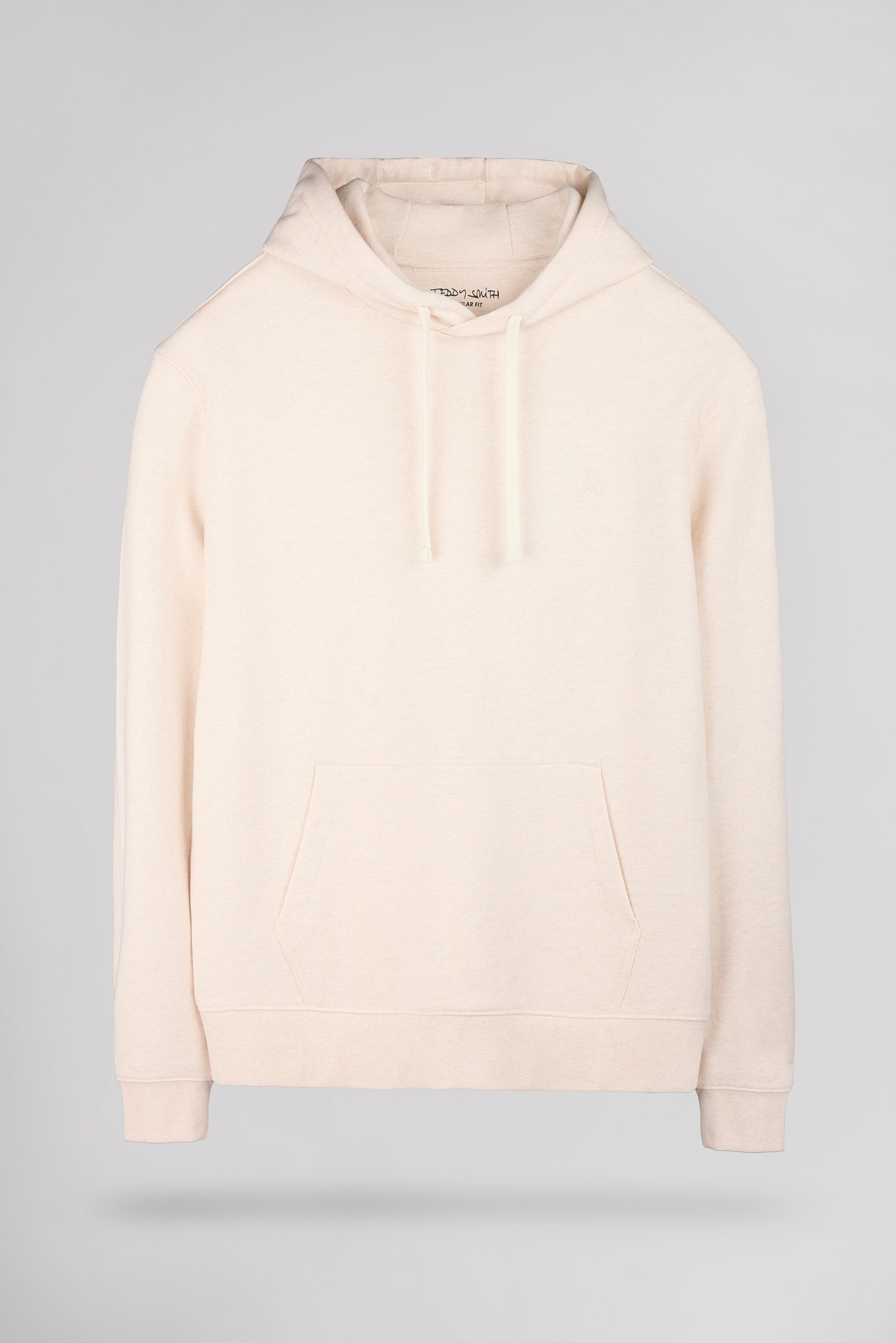 Sweat S-NARVIK HOODY CREAM GRINDLE - Teddy Smith