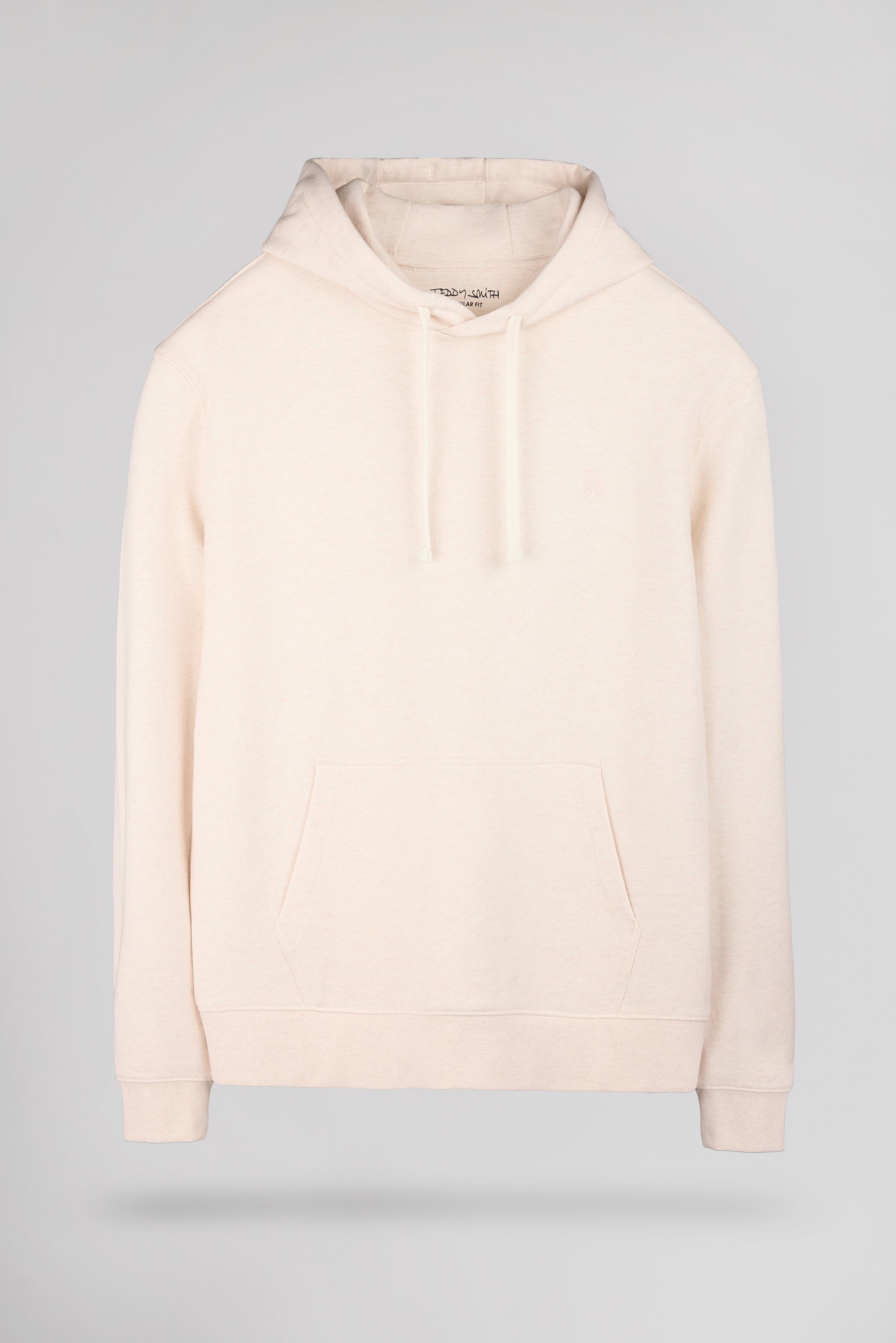 Sweat S-NARVIK HOODY CREAM GRINDLE - Teddy Smith