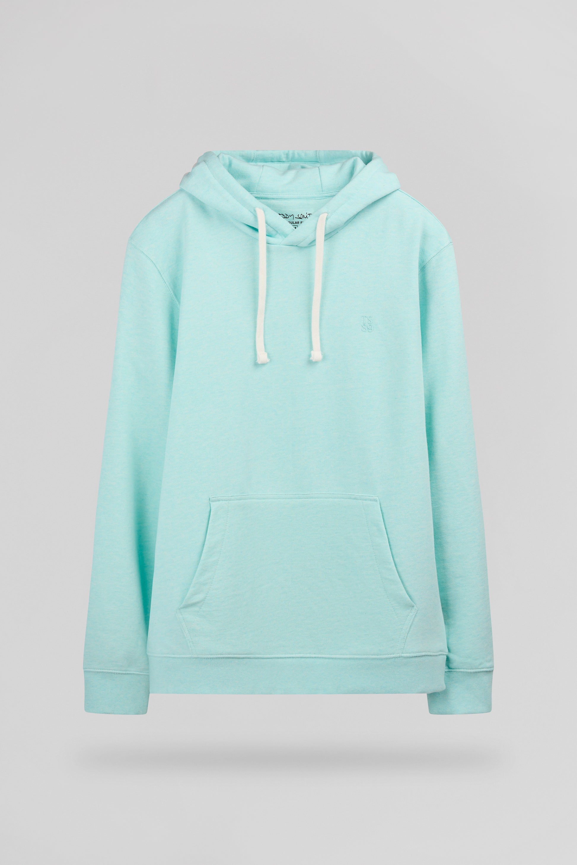 Sweat à capuche S-NARVIK HOODY BLEACH MENTHOL GRINDLE - Teddy Smith