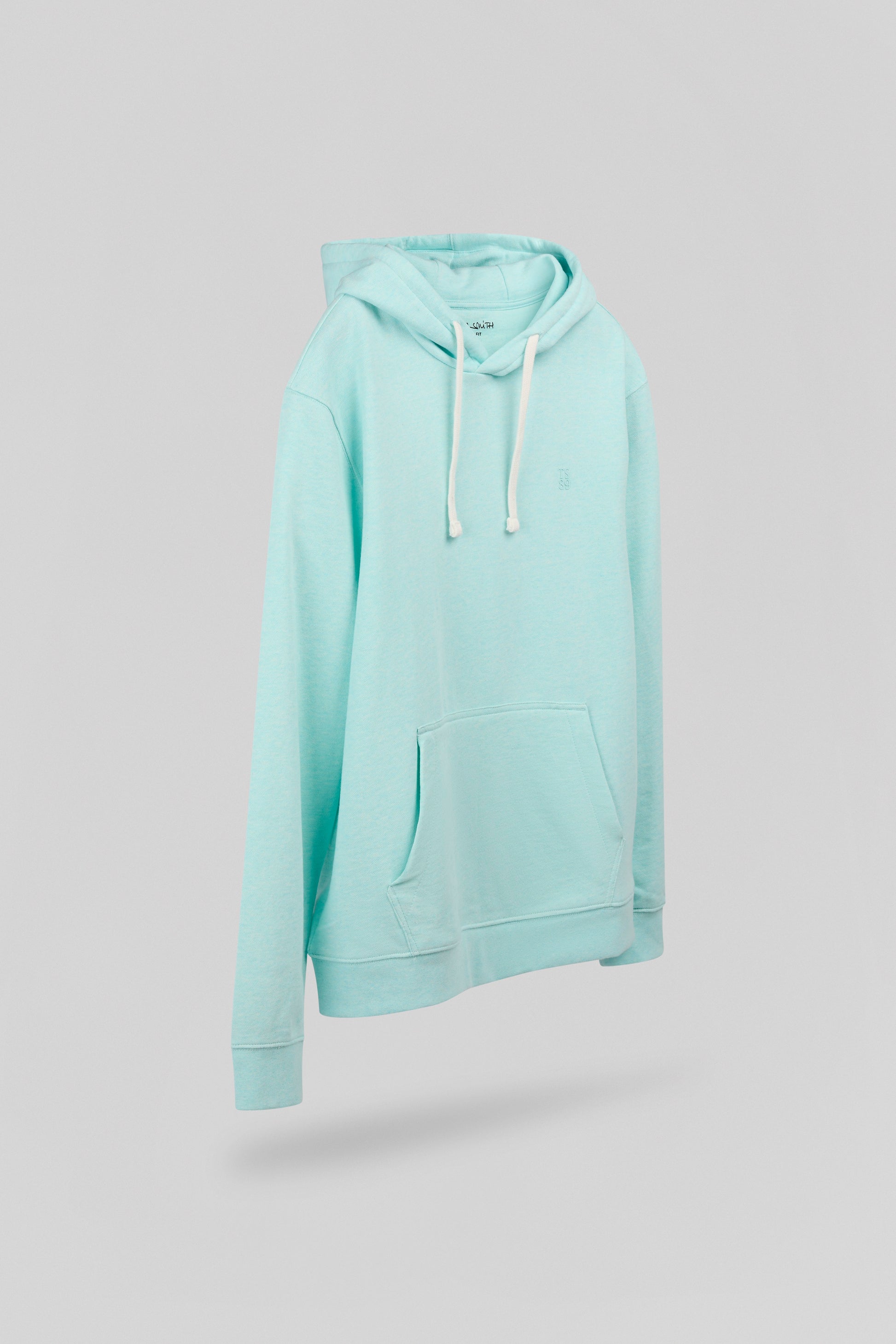 Sweat à capuche S-NARVIK HOODY BLEACH MENTHOL GRINDLE - Teddy Smith