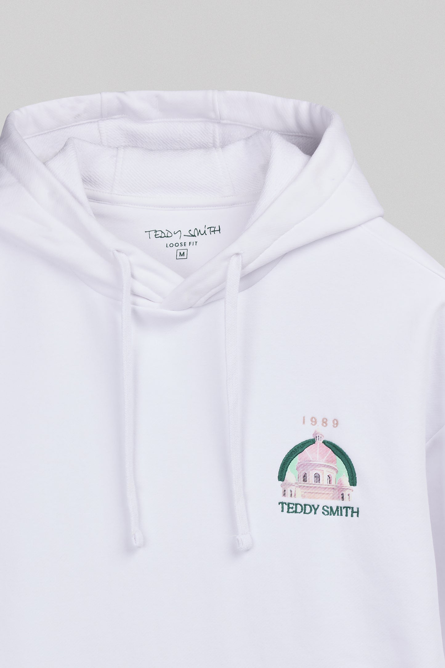 Sweat à capuche S-ANDREW HOODY BLANC