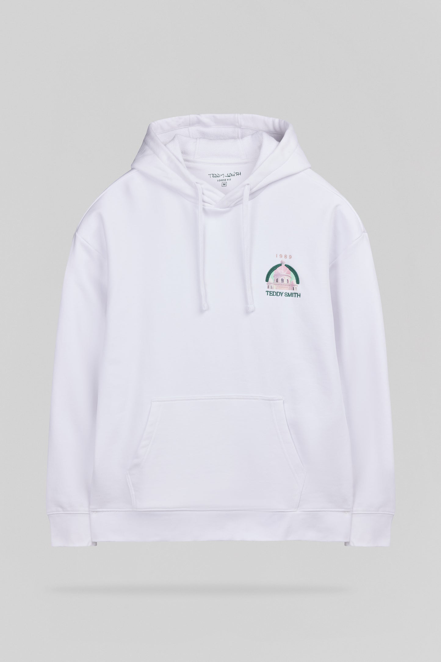 Sweat à capuche S-ANDREW HOODY BLANC