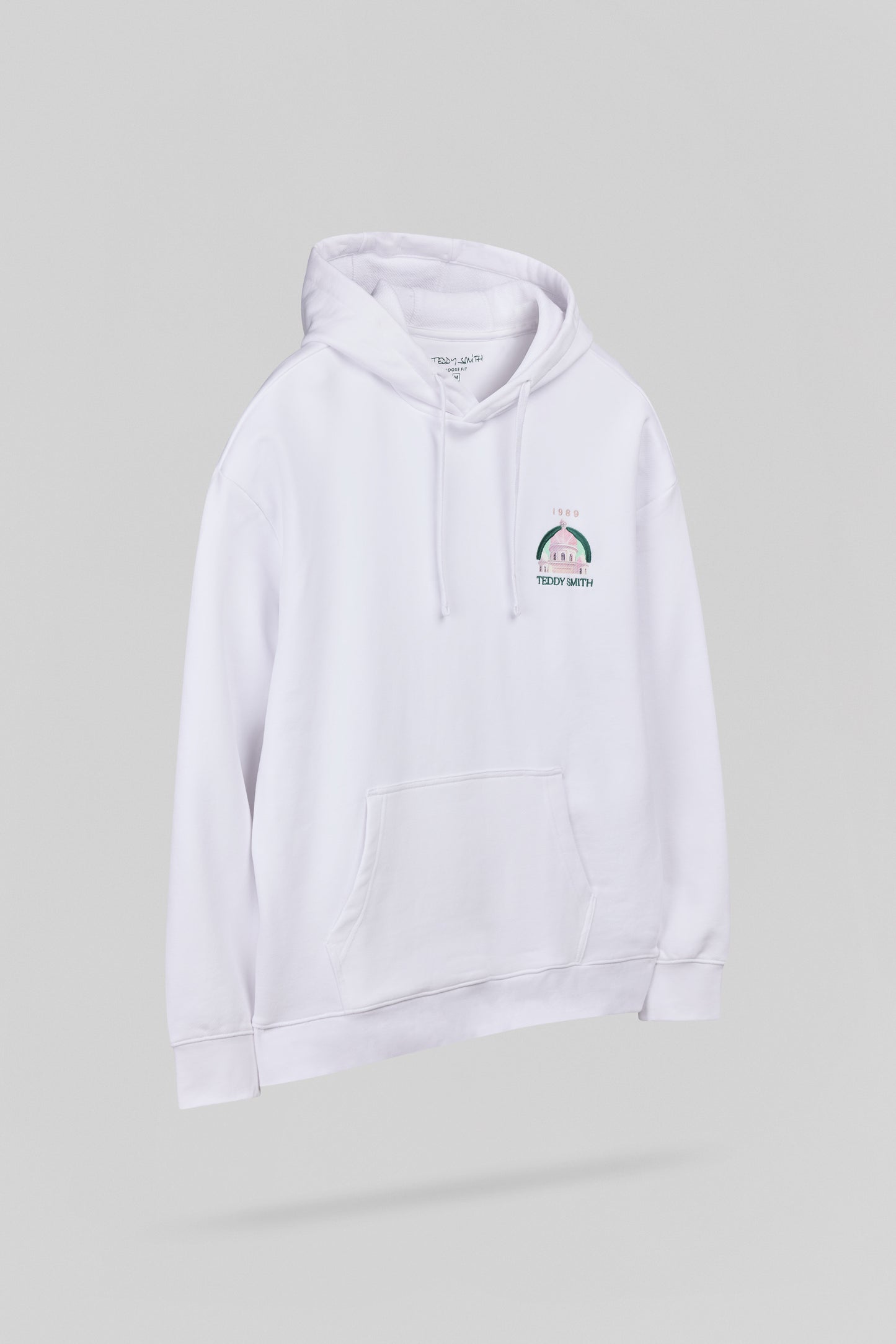 Sweat à capuche S-ANDREW HOODY BLANC