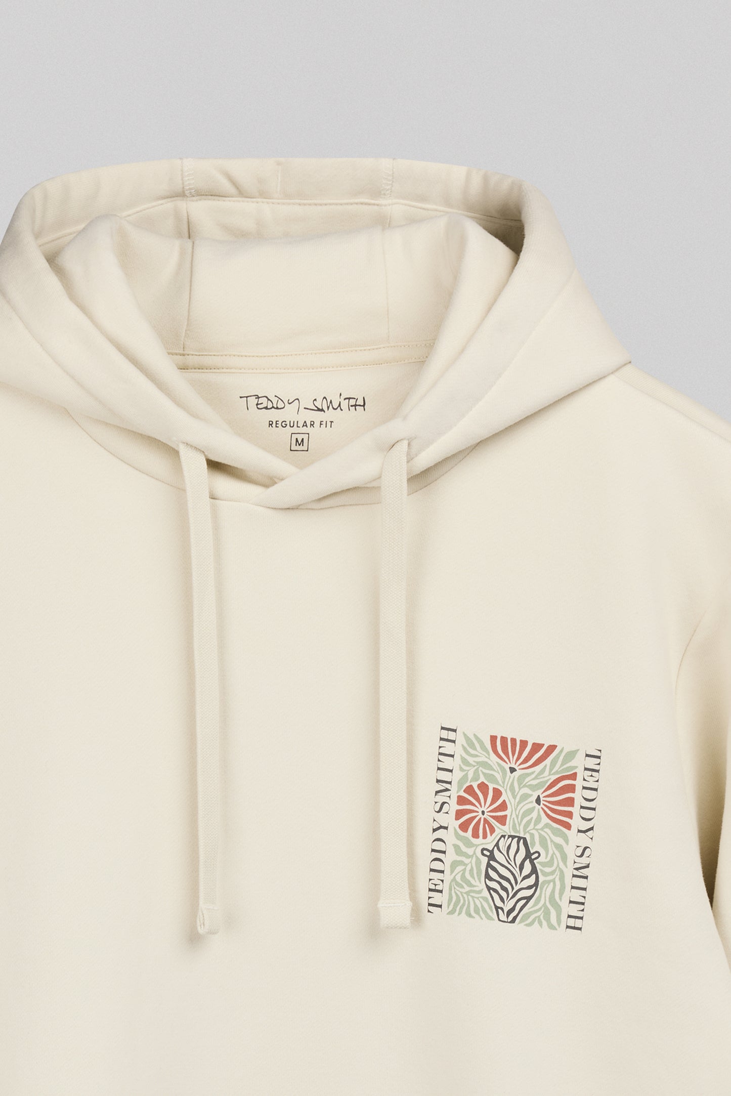 Sweat à capuche S-PANORAMA HOOD CREAM