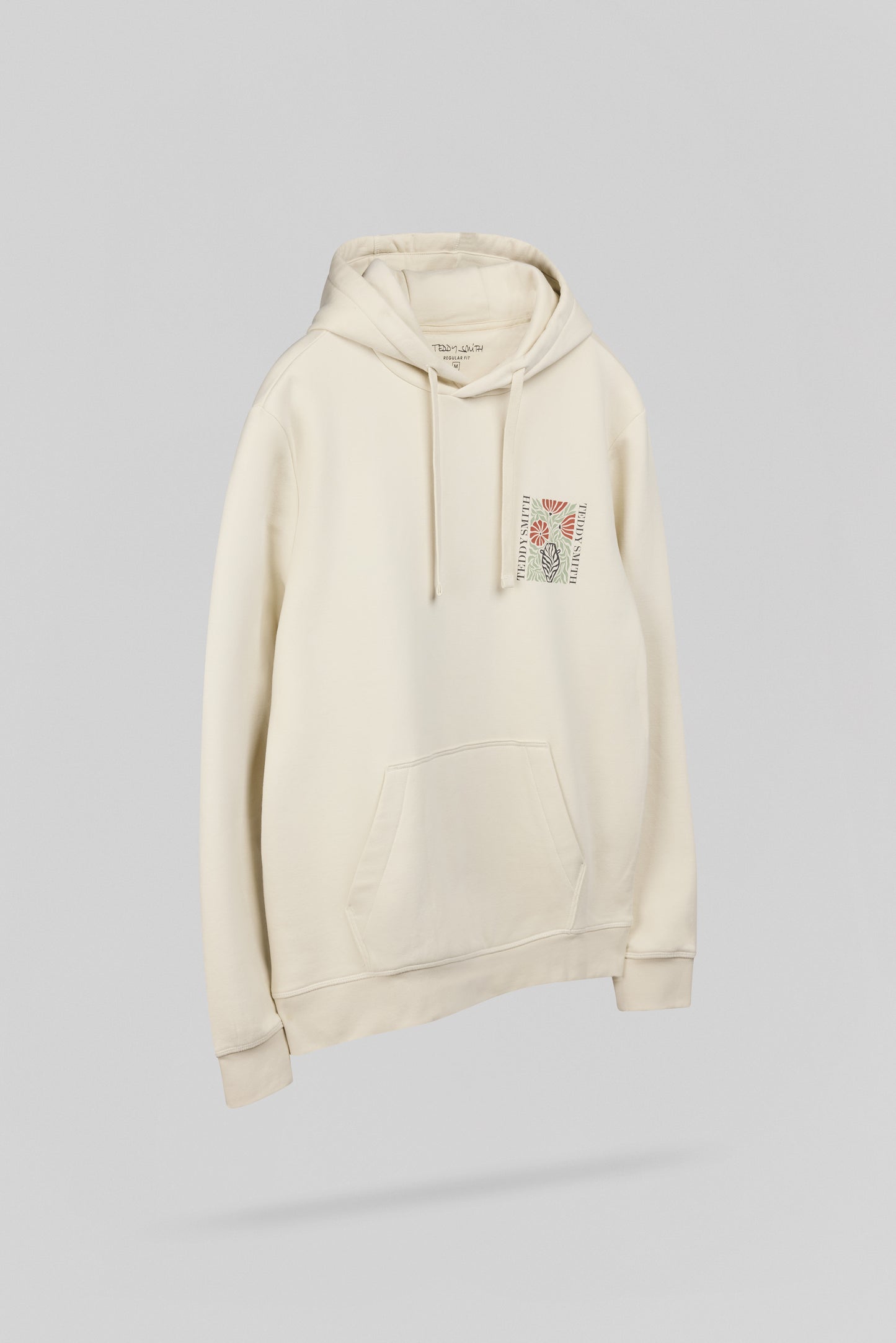 Sweat à capuche S-PANORAMA HOOD CREAM