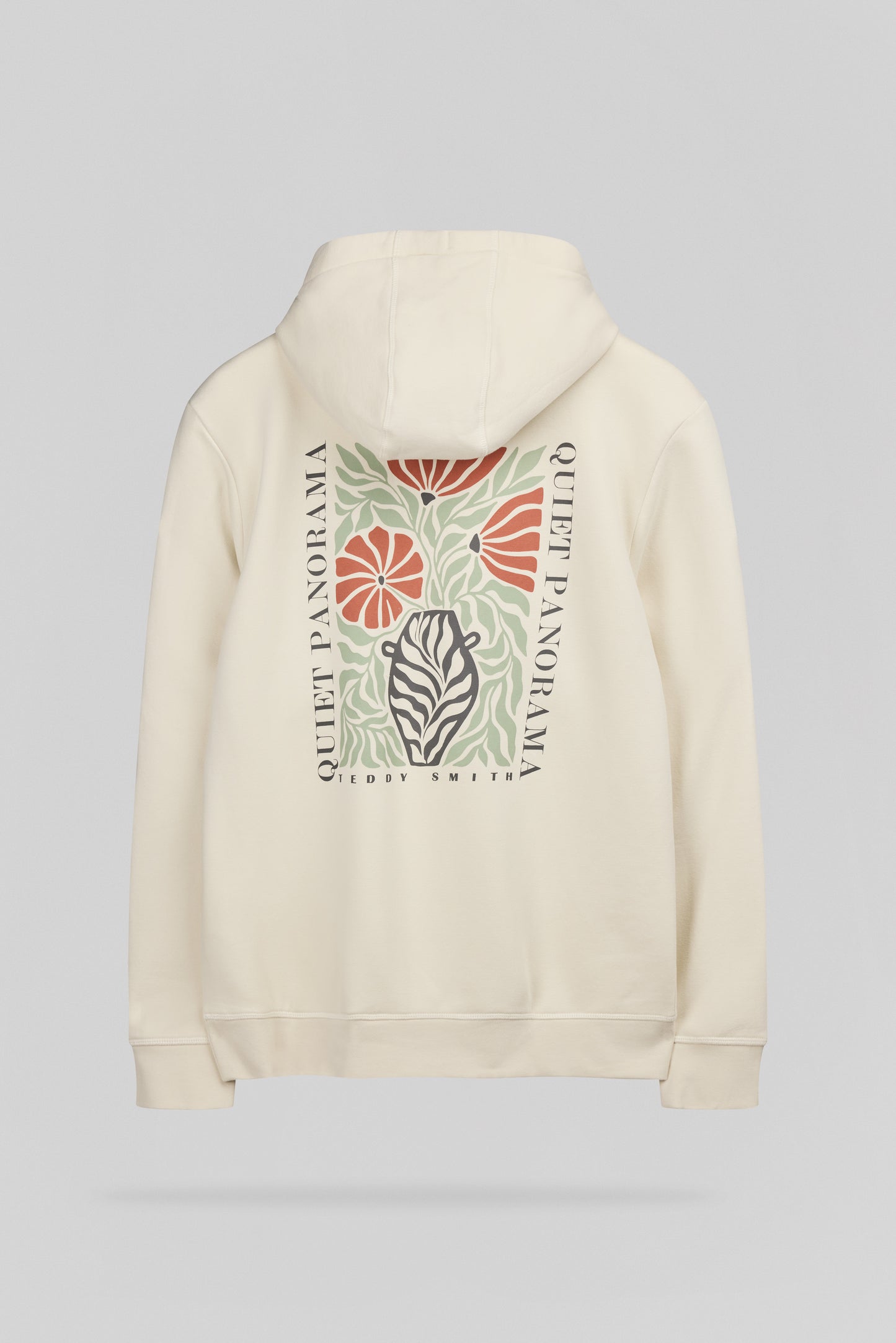 Sweat à capuche S-PANORAMA HOOD CREAM