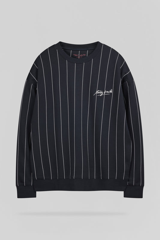 Achat Sweat large à rayures mi-saison S-APRIL RC DARK NAVY