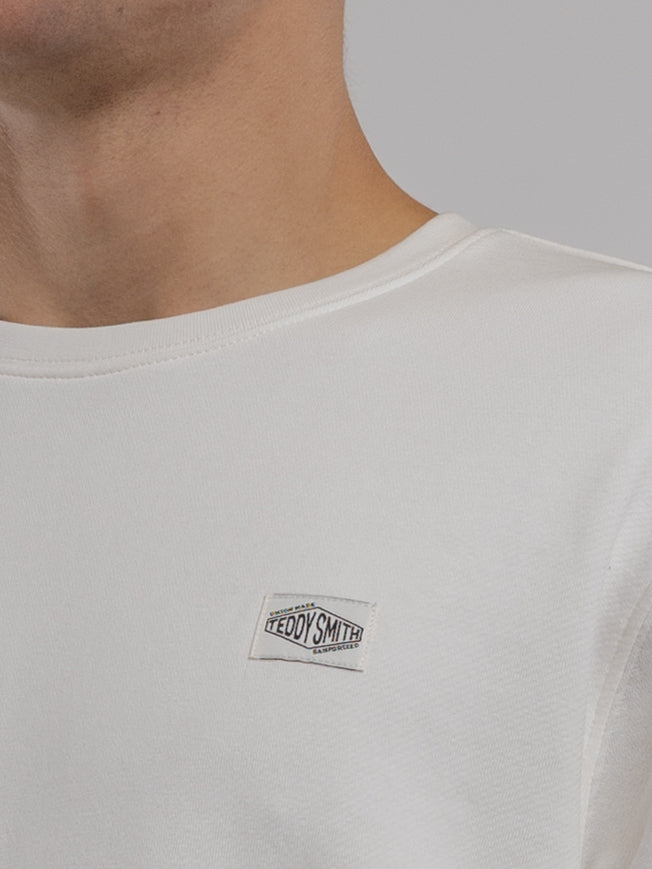 Sweat S-DYLAN RC MIDDLE WHITE - Teddy Smith