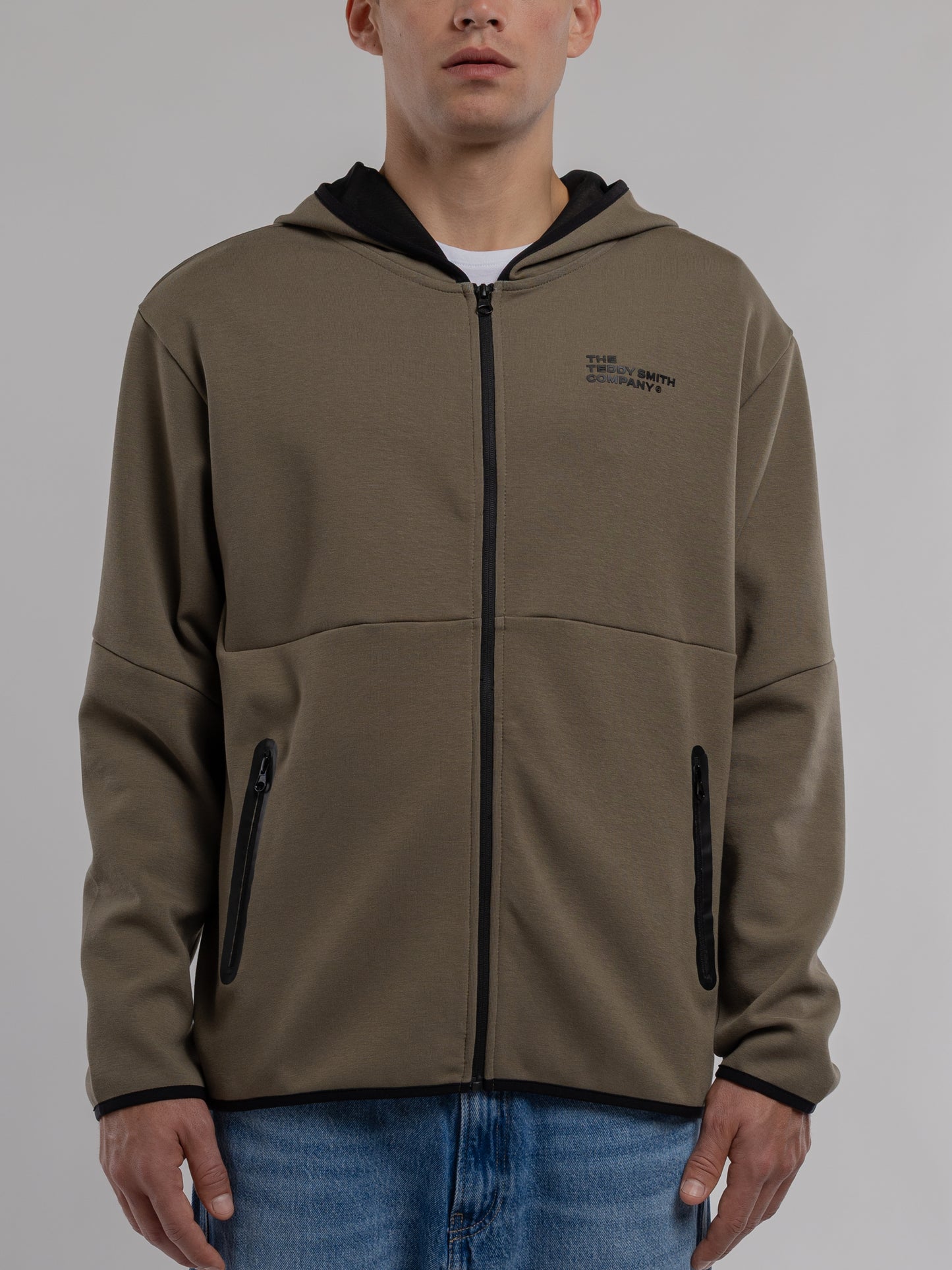 Gilet GICLASS NILO HZ DUSTY KAKI - Teddy Smith