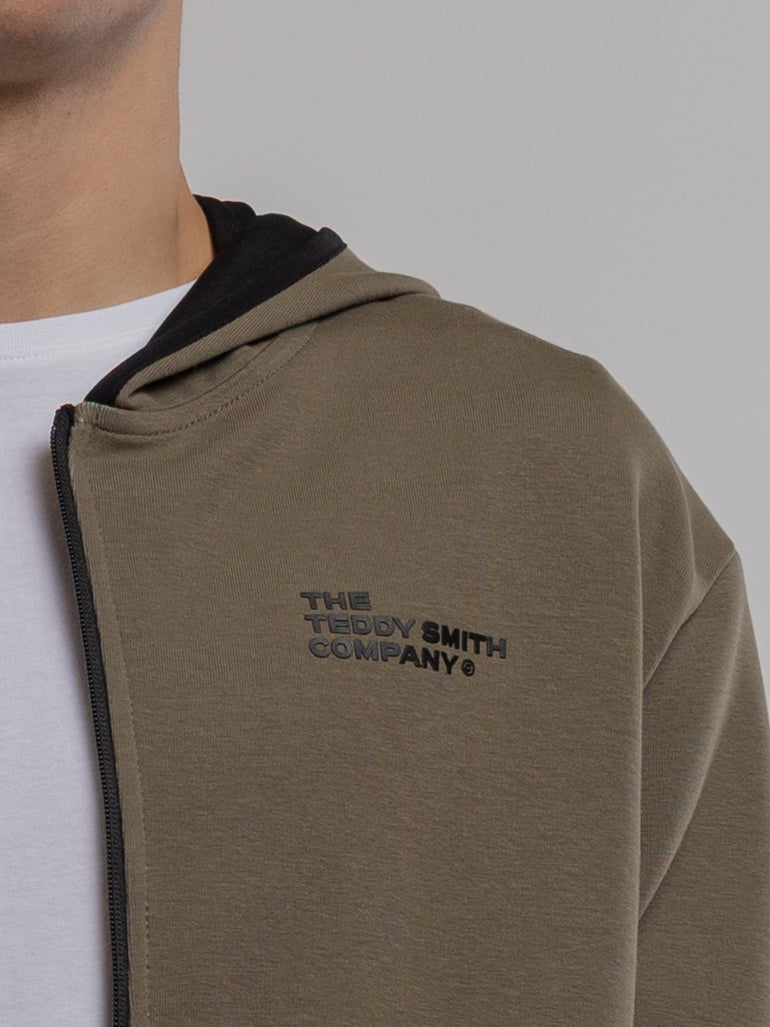 Gilet GICLASS NILO HZ DUSTY KAKI - Teddy Smith