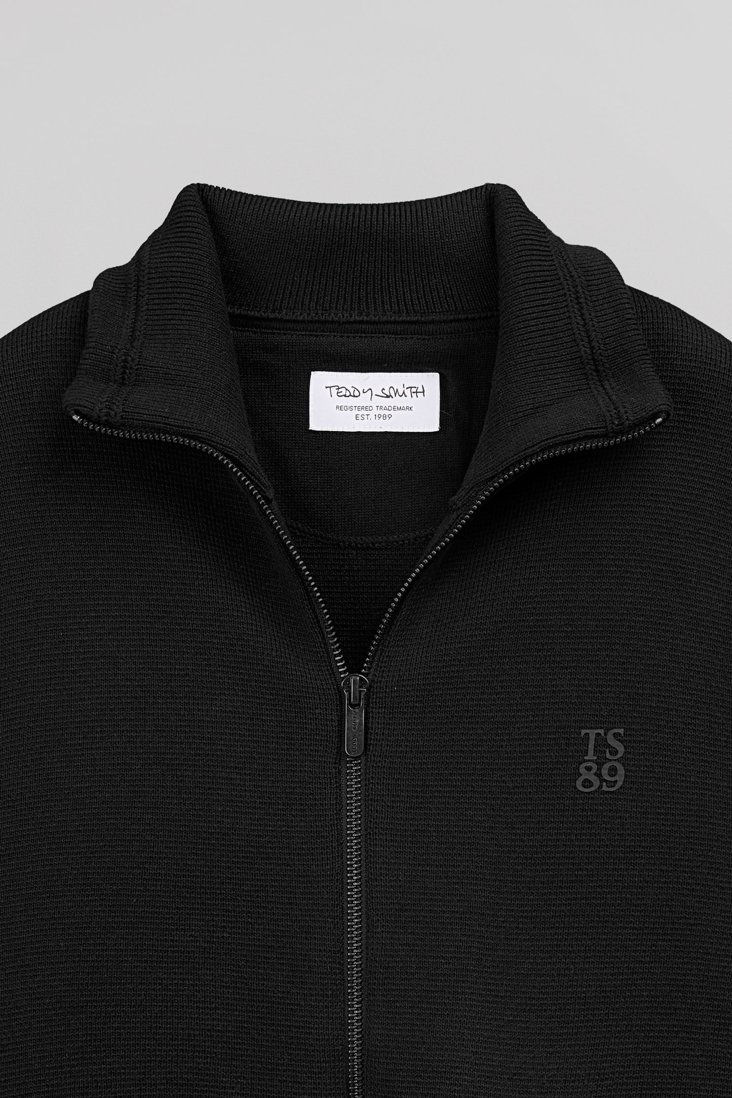 Gilet zippé col montant G-ETTORE 2 NOIR - Teddy Smith