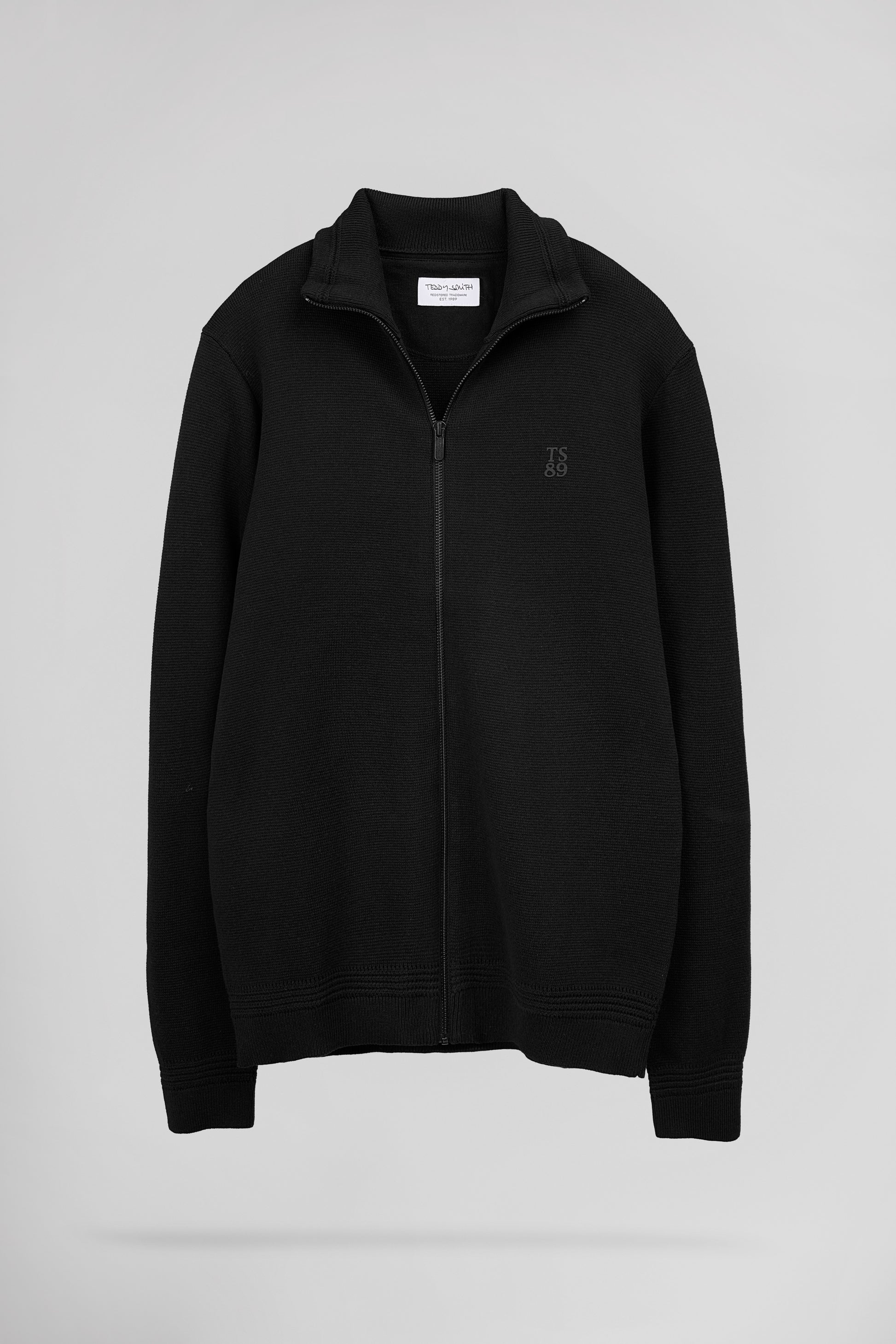Gilet zippé col montant G-ETTORE 2 NOIR - Teddy Smith