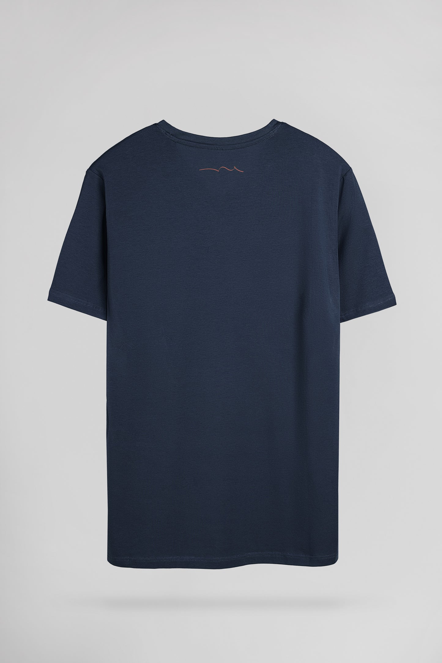 T-shirt col V TAWAX 2 MC TOTAL NAVY - Teddy Smith