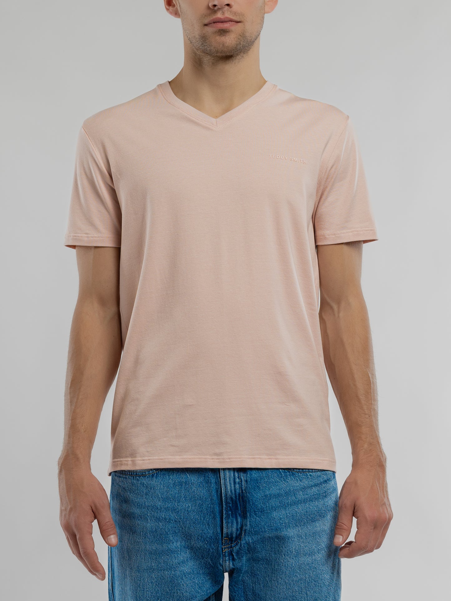 T-shirt TAWAX 2 MC ROSE PASTEL - Teddy Smith