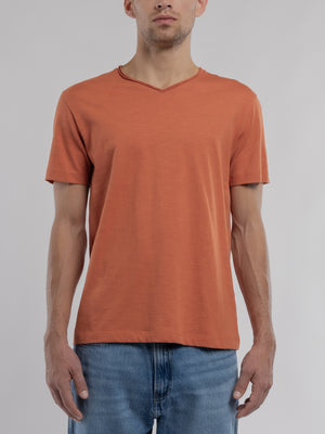 T-shirt T-GILDAS MC NORDIC RED - Teddy Smith