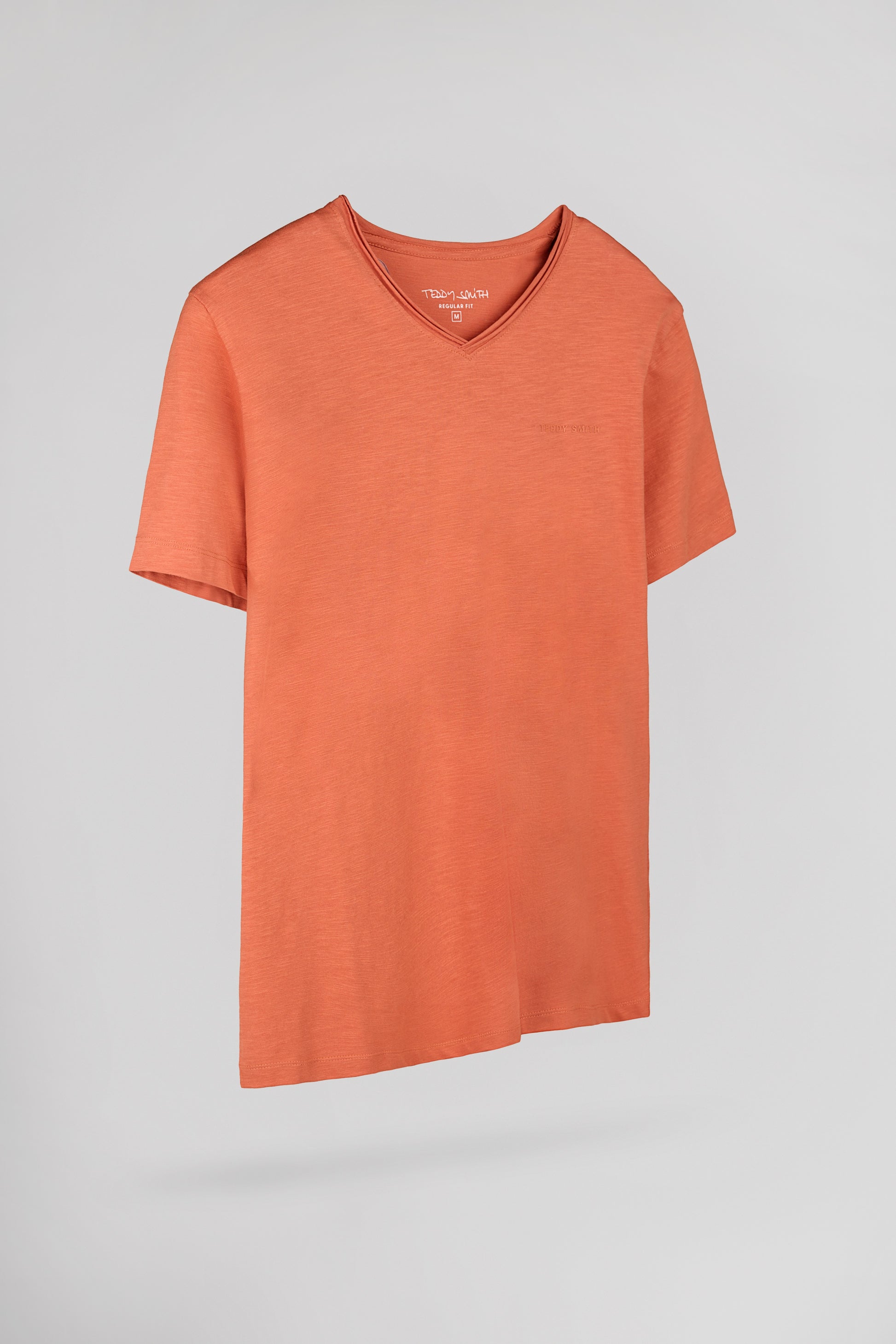 T-shirt T-GILDAS MC NORDIC RED - Teddy Smith