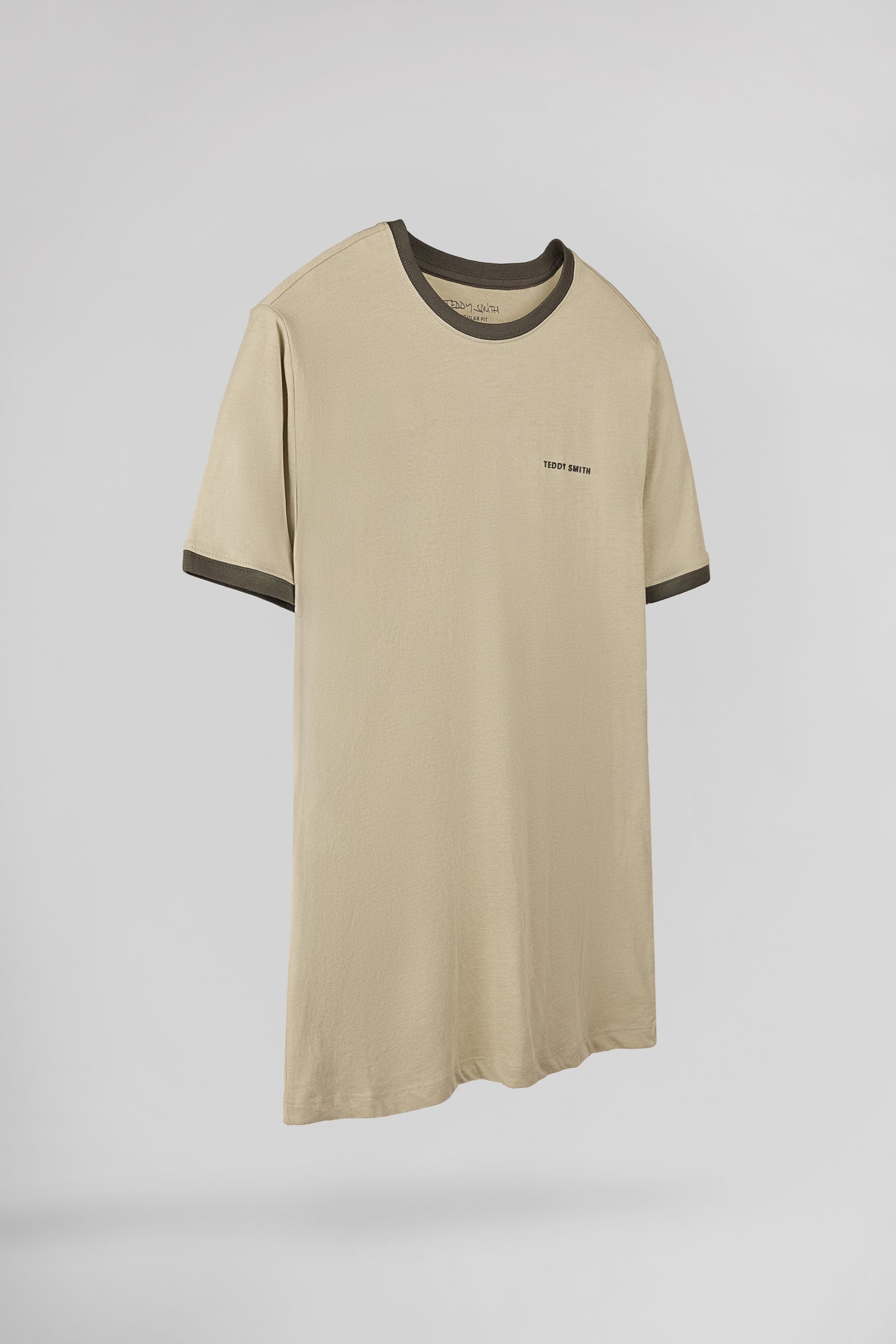 T-shirt col rond THE-TEE 2 R MC BEIGE - Teddy Smith