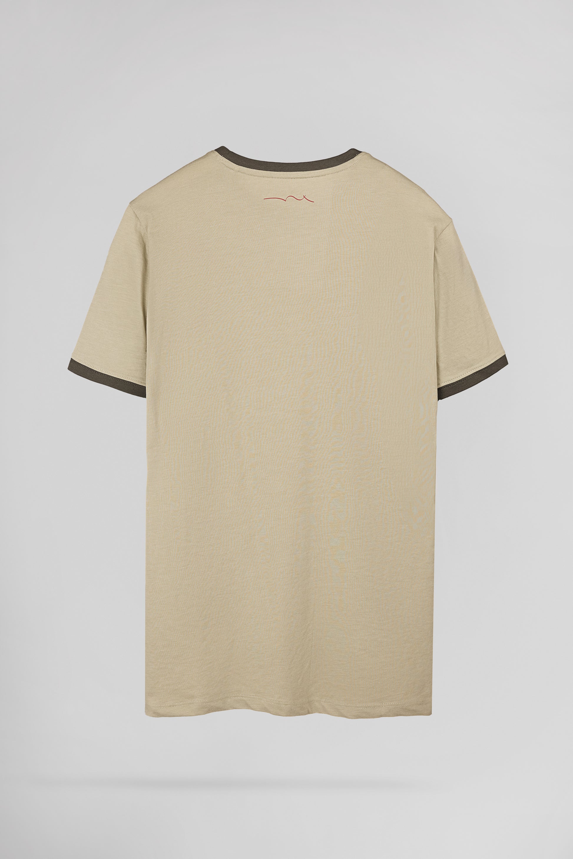 T-shirt col rond THE-TEE 2 R MC BEIGE - Teddy Smith