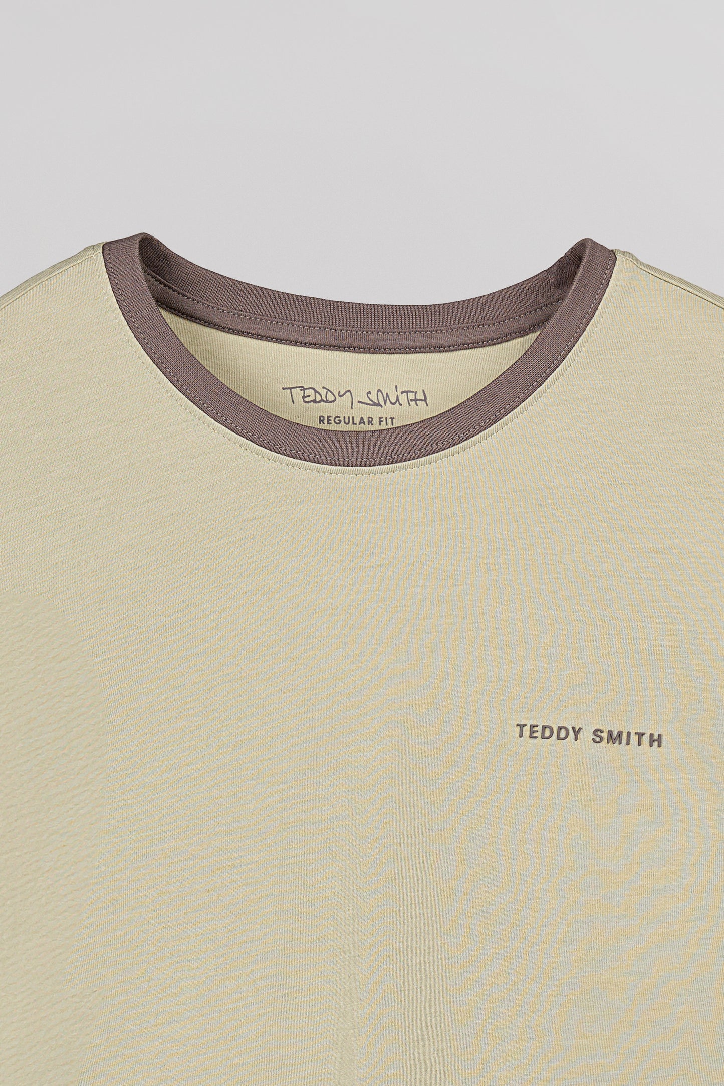 T-shirt THE-TEE 2 R MC VERT SAUGE CHINE