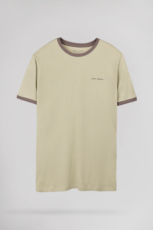 Achat T-shirt THE-TEE 2 R MC VERT SAUGE CHINE