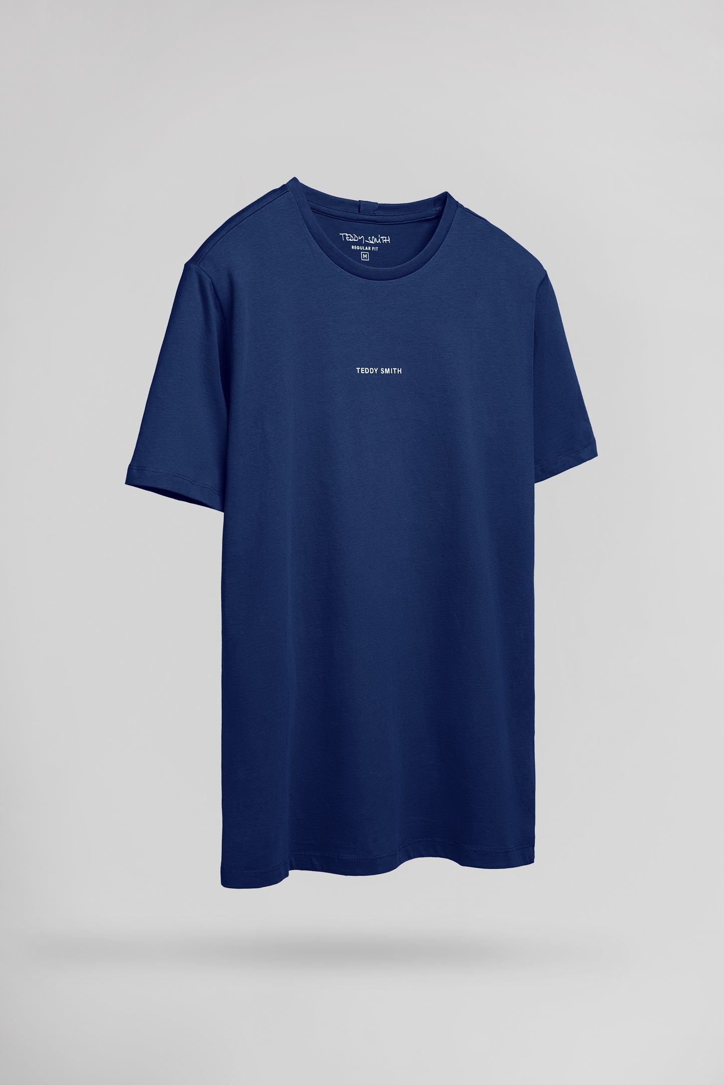 T-shirt col rond T-SOY 2 MC ESTATE BLUE - Teddy Smith