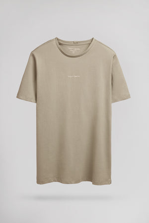 T-shirt T-SOY 2 MC BLEACH KAKI