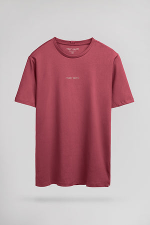 T-shirt T-SOY 2 MC FRAMBOISE FONCE