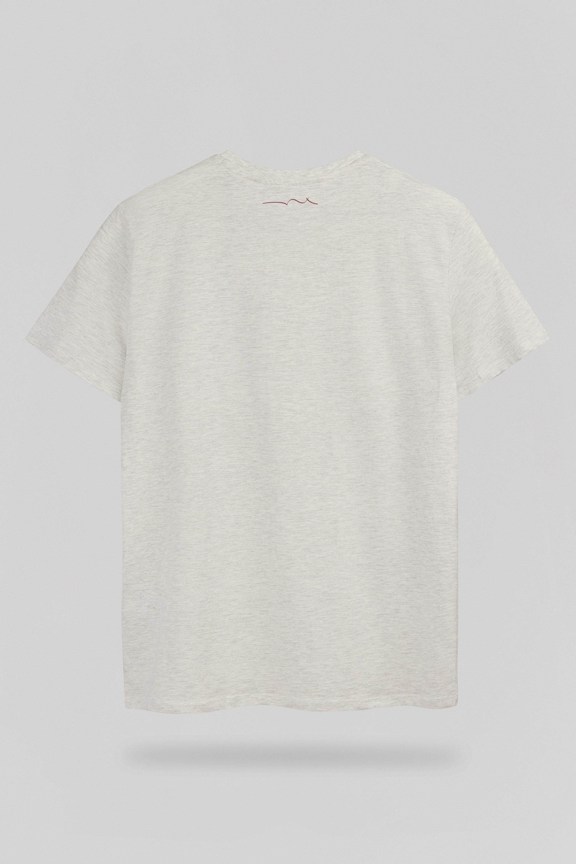 T-shirt col rond THE TEE 1 MC BLANC IVOIRE CHINE - Teddy Smith
