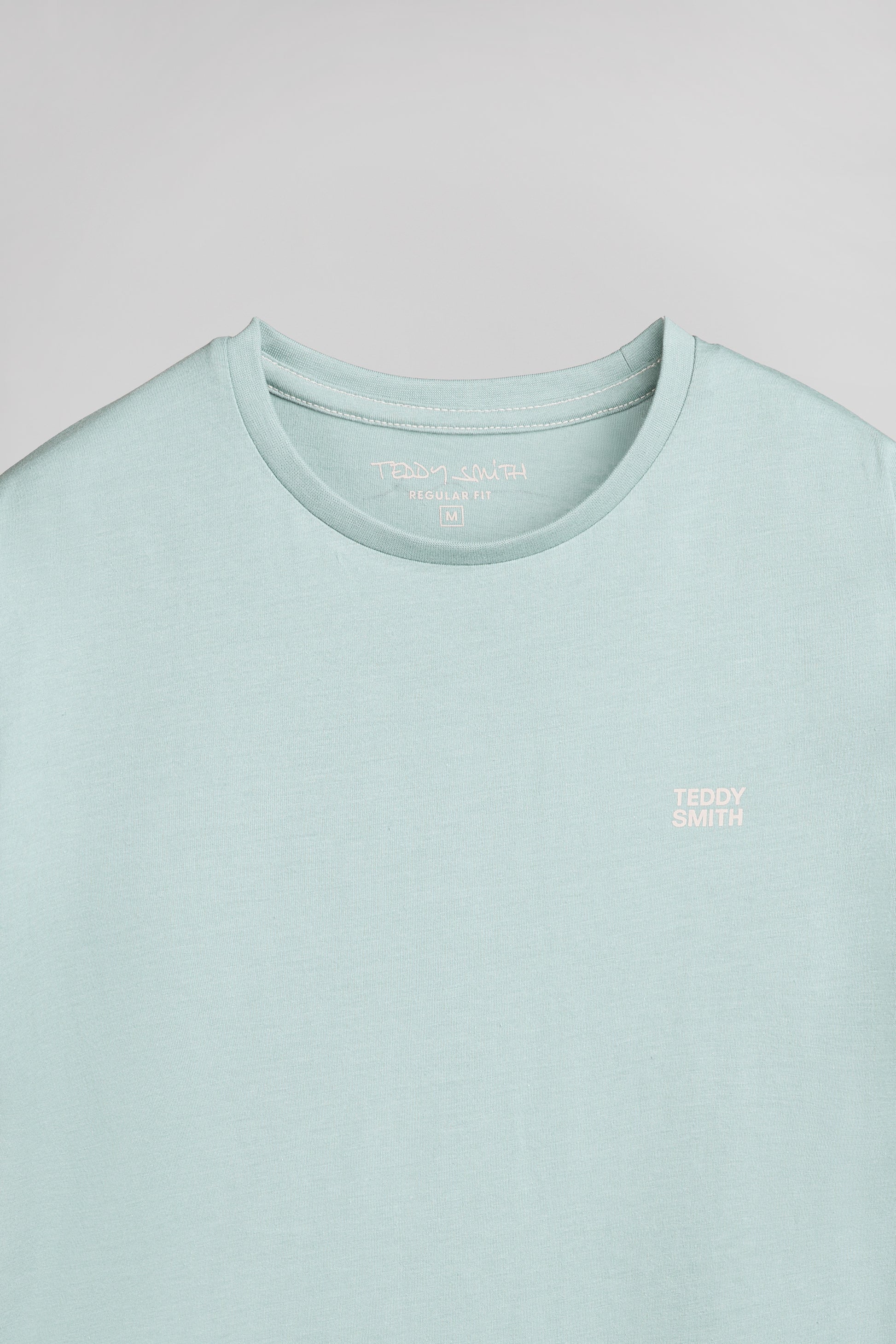 T-shirt col rond THE TEE 1 MC BLEACH MENTHOL - Teddy Smith