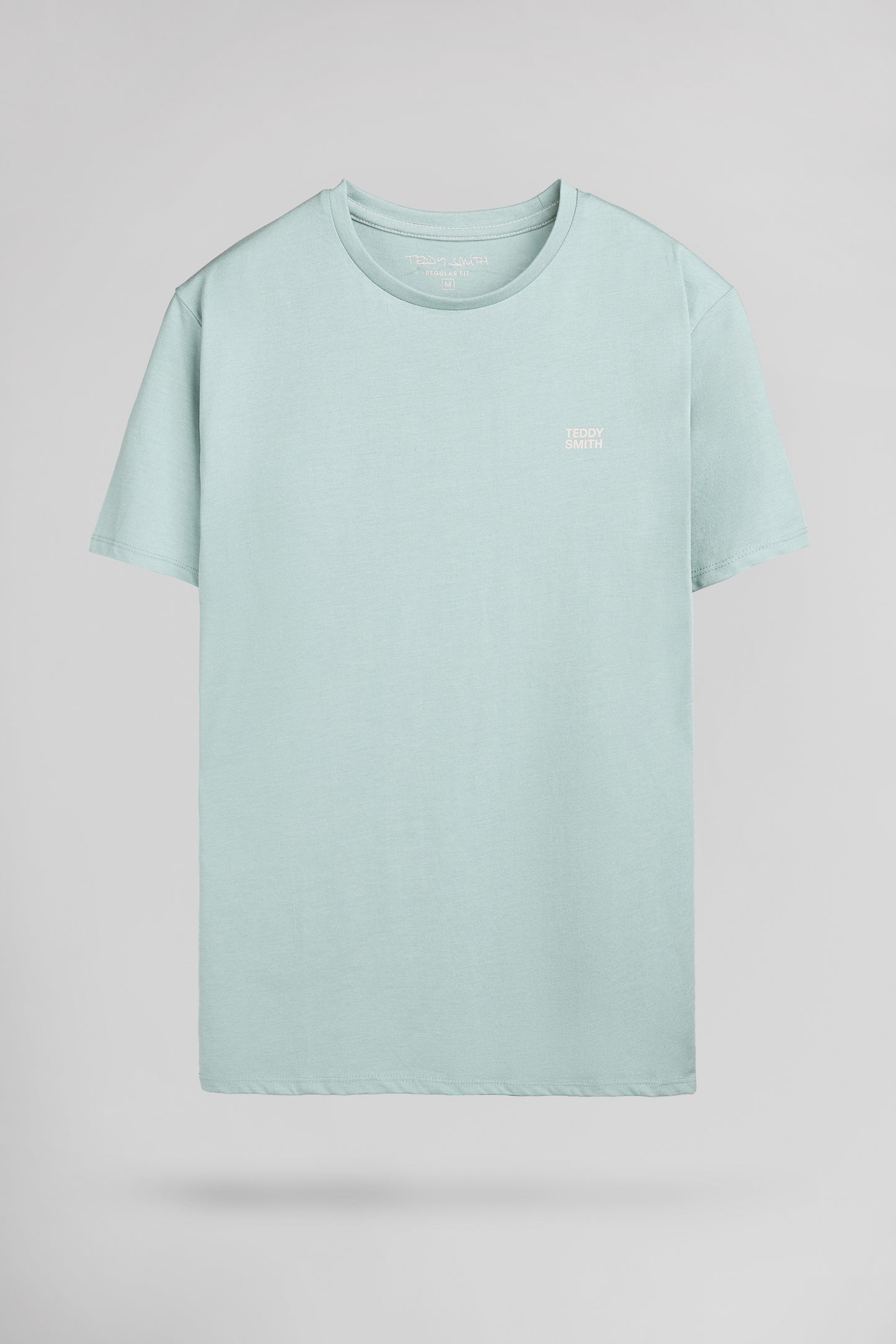 T-shirt col rond THE TEE 1 MC BLEACH MENTHOL - Teddy Smith