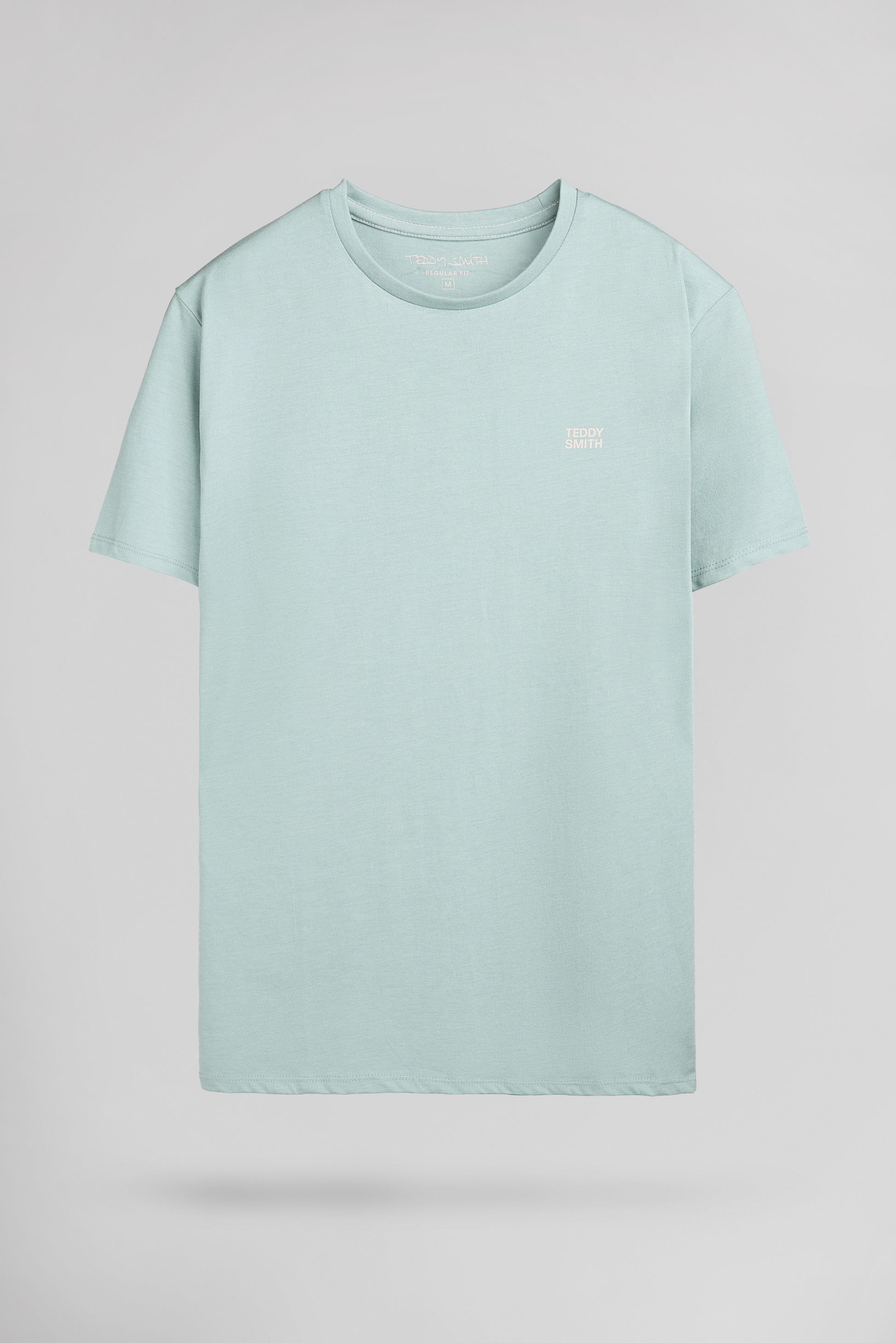 T-shirt col rond THE TEE 1 MC BLEACH MENTHOL - Teddy Smith