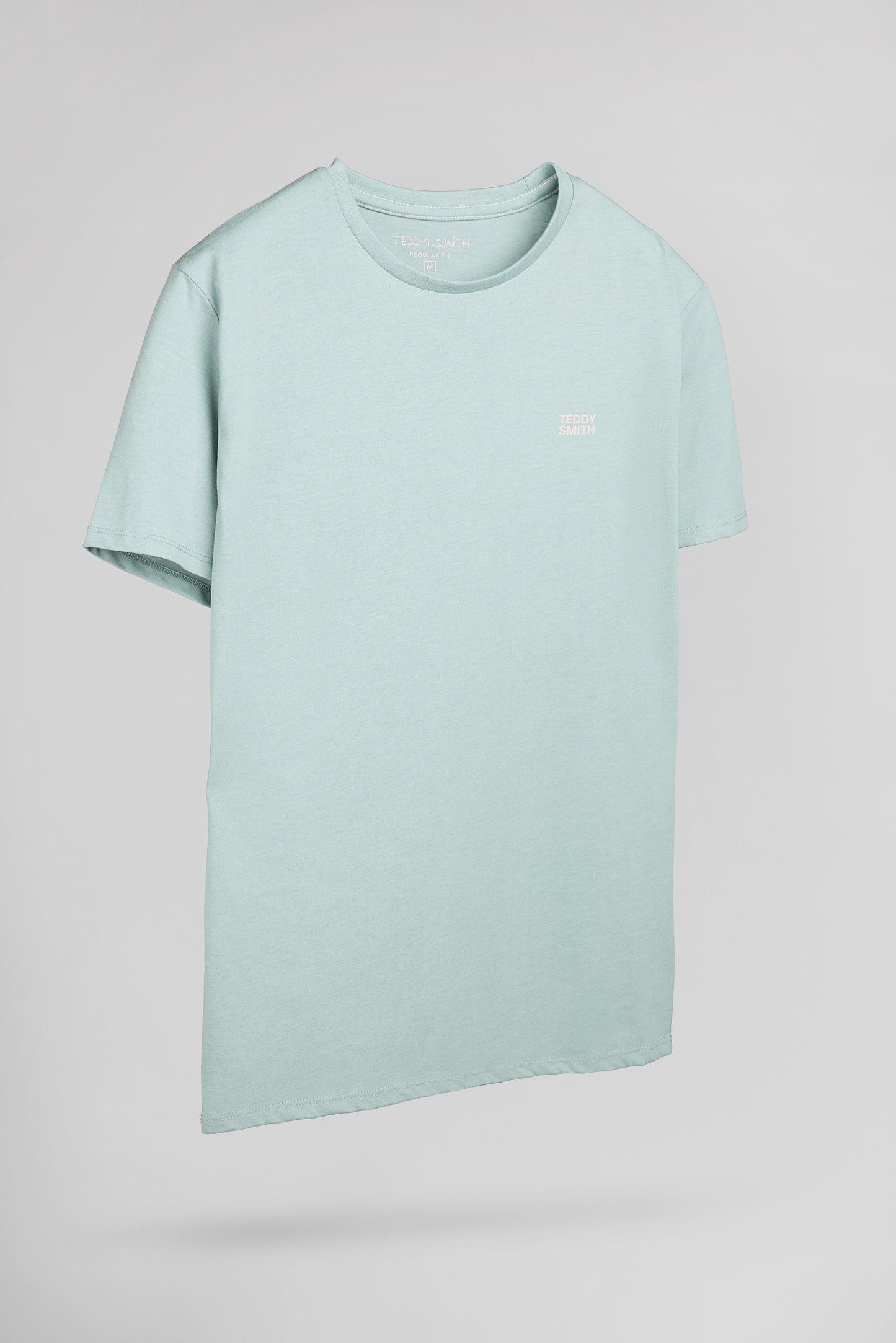 T-shirt col rond THE TEE 1 MC BLEACH MENTHOL - Teddy Smith