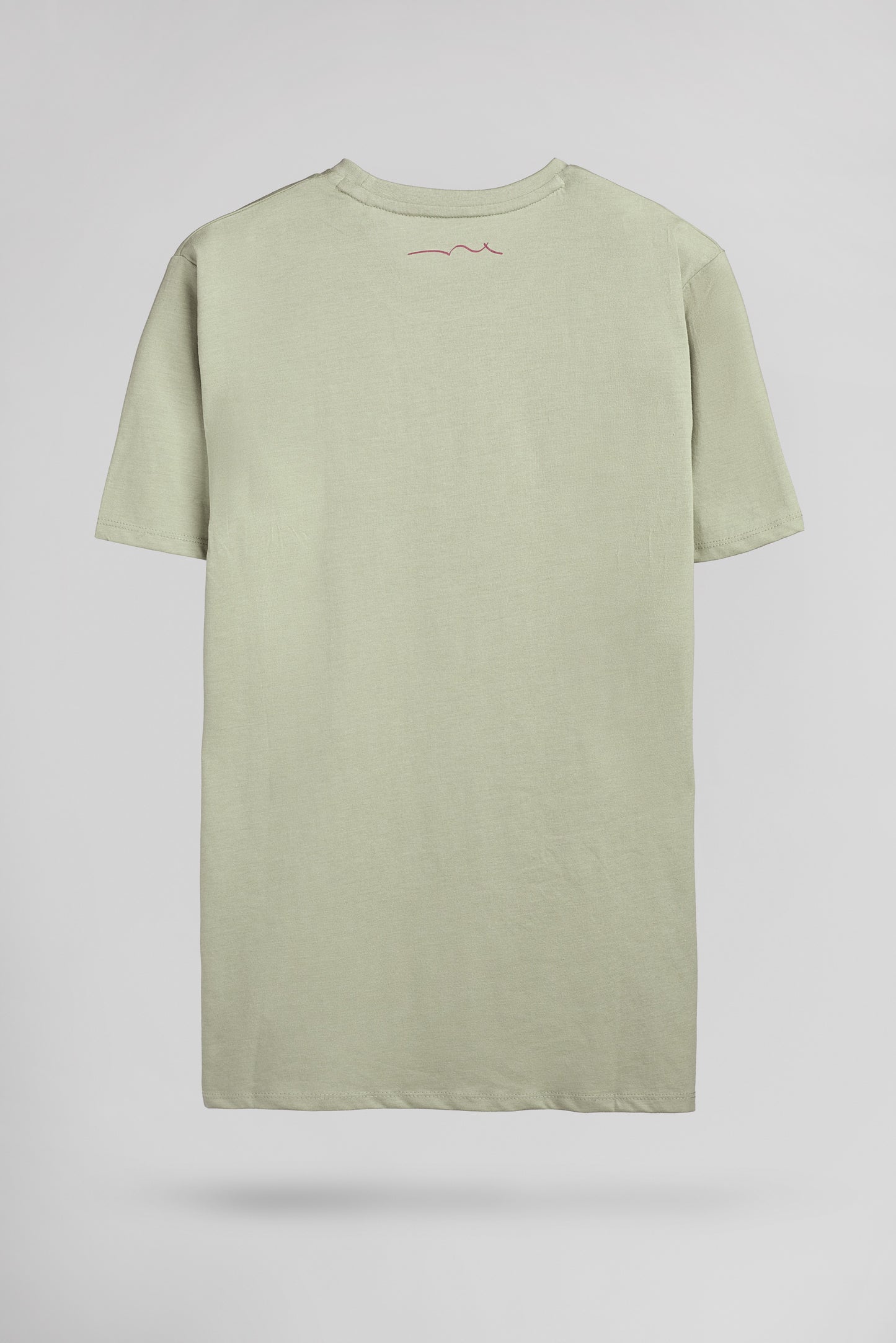 T-shirt col rond THE TEE 1 MC VERT SAUGE - Teddy Smith