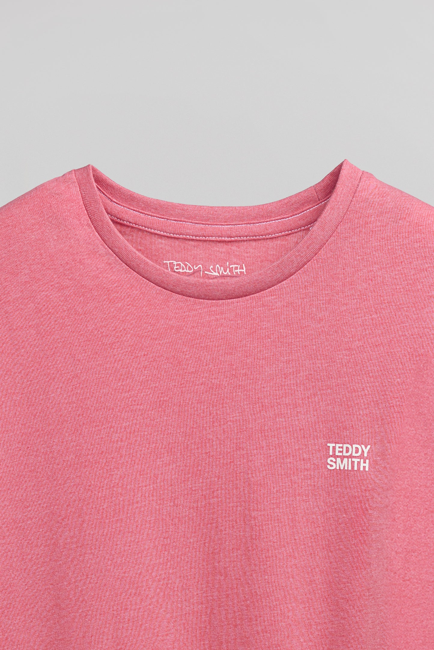 T-shirt col rond THE TEE 1 MC ROSE VIF - Teddy Smith