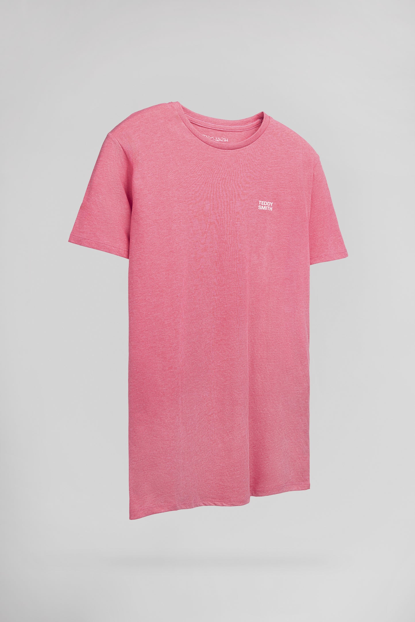 T-shirt col rond THE TEE 1 MC ROSE VIF - Teddy Smith