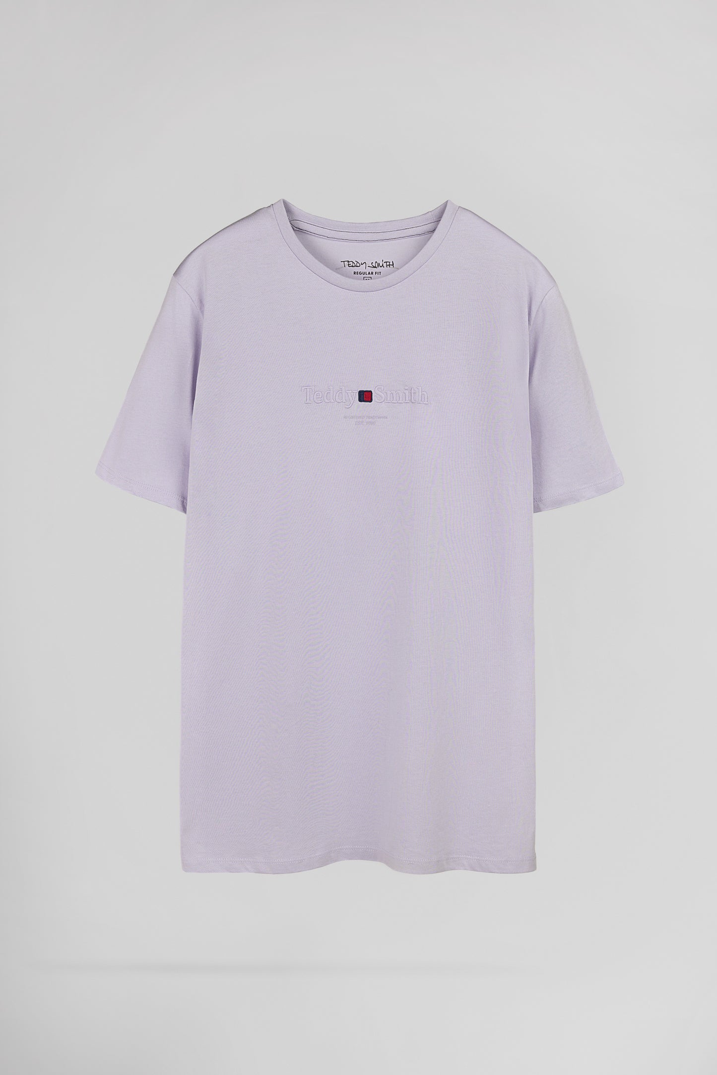 T-shirt col rond T-JIM MC LAVANDE - Teddy Smith